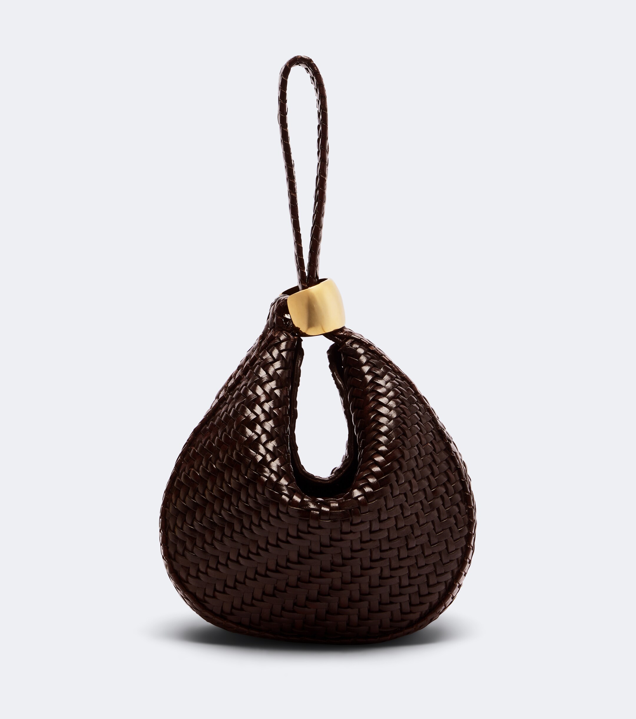AMANU Zambia Small leather top-handle bag
