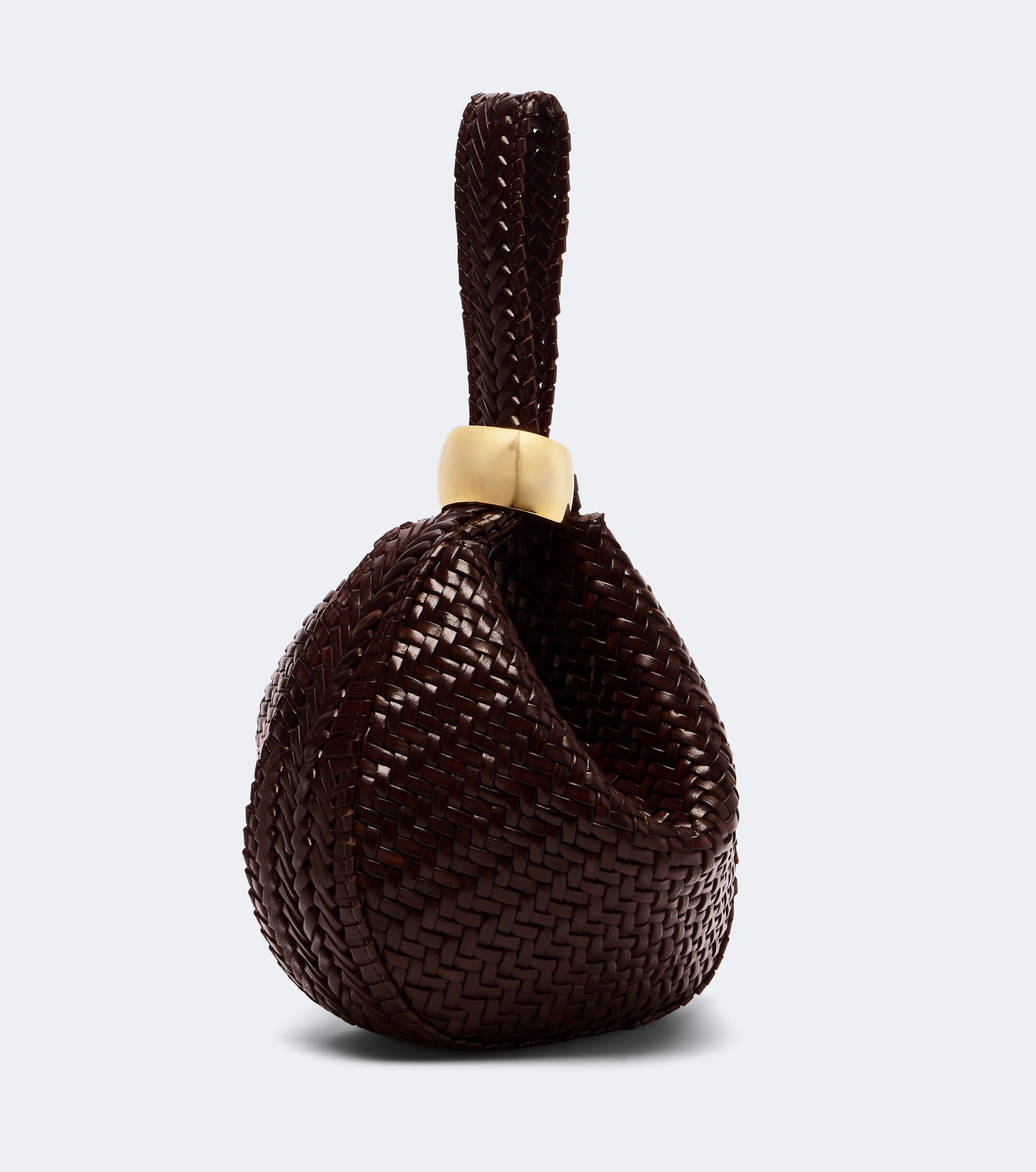 AMANU Zambia Small leather top-handle bag