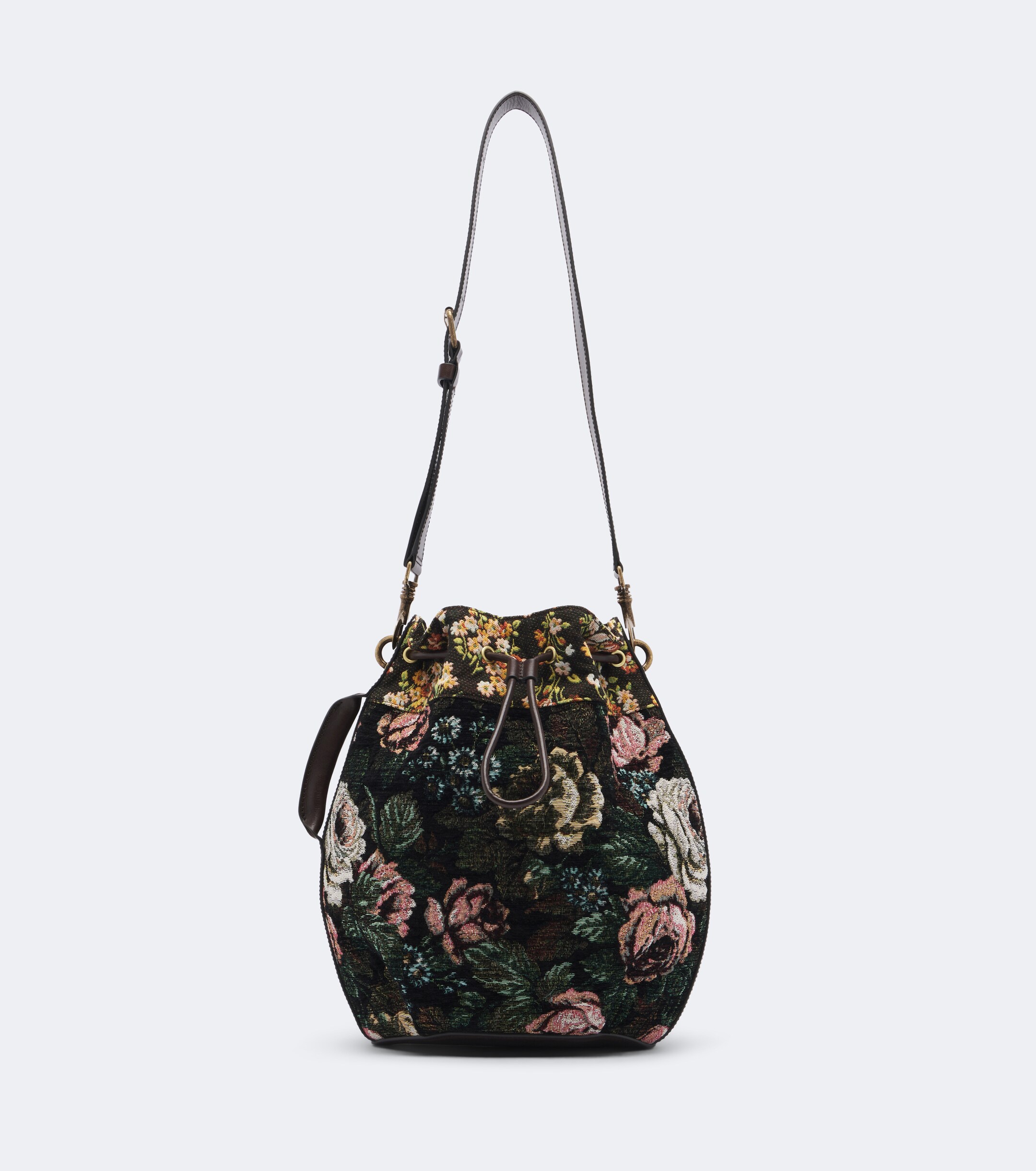 Dries Van Noten Dries Van Noten Medium floral bucket bag