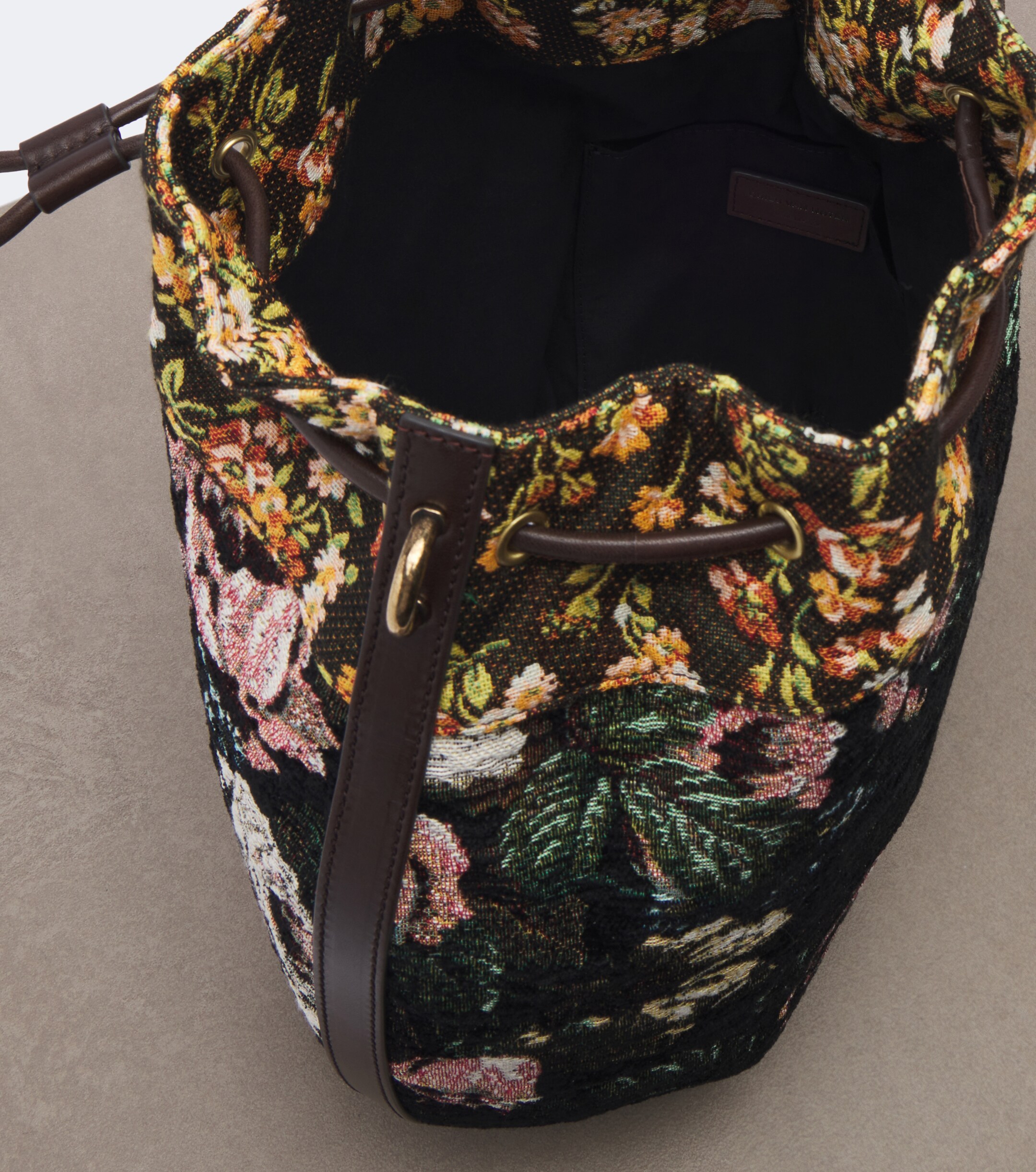 Dries Van Noten Dries Van Noten Medium floral bucket bag
