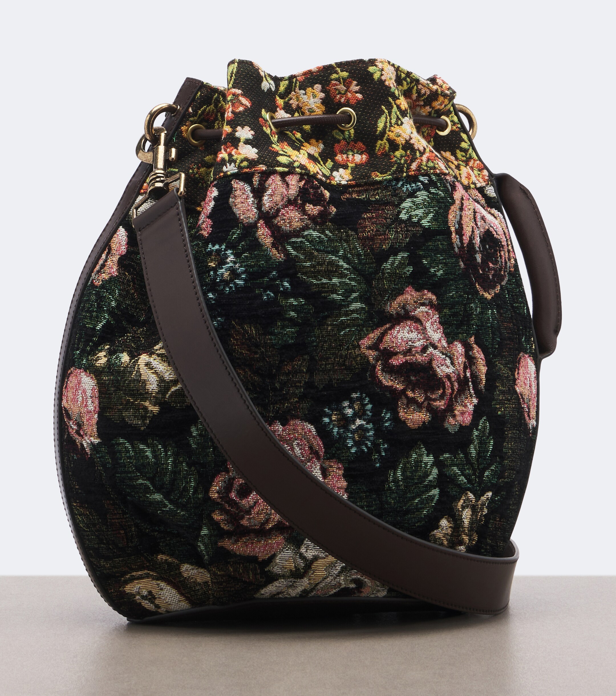 Dries Van Noten Dries Van Noten Medium floral bucket bag