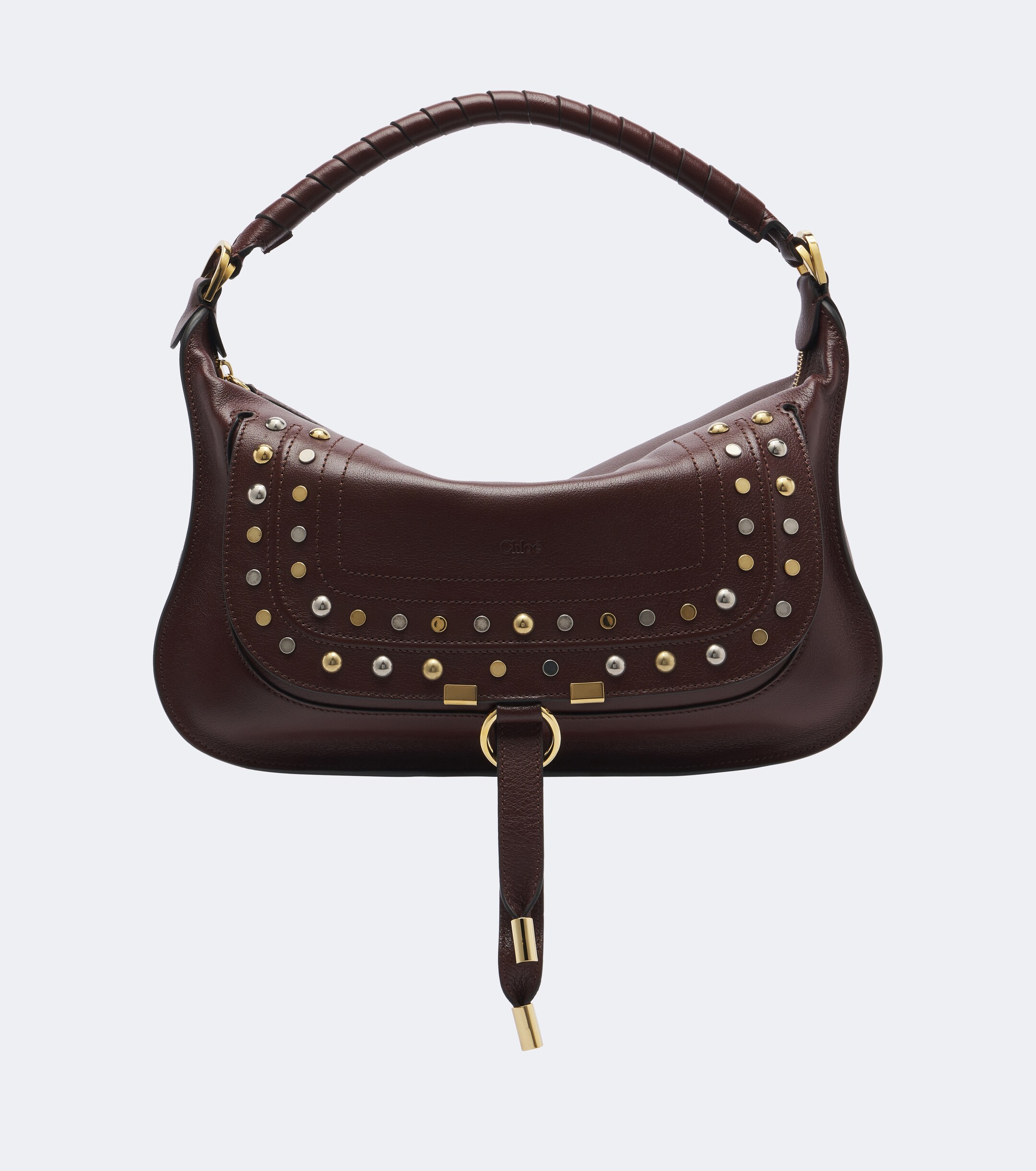 Chloé Marcie Medium studded leather shoulder bag