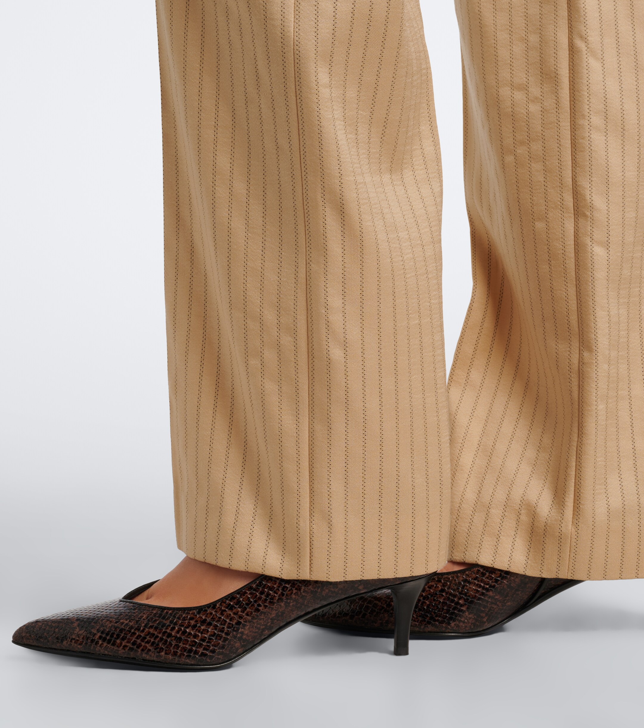 Isabel Marant Isabel Marant Pamely snake-effect leather pumps