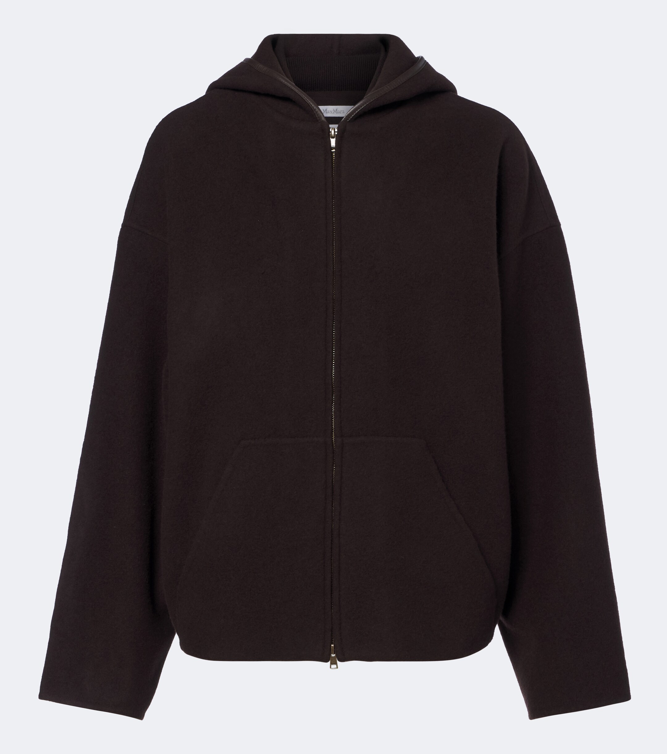 Max Mara Max Mara Wool and cashmere-blend hoodie