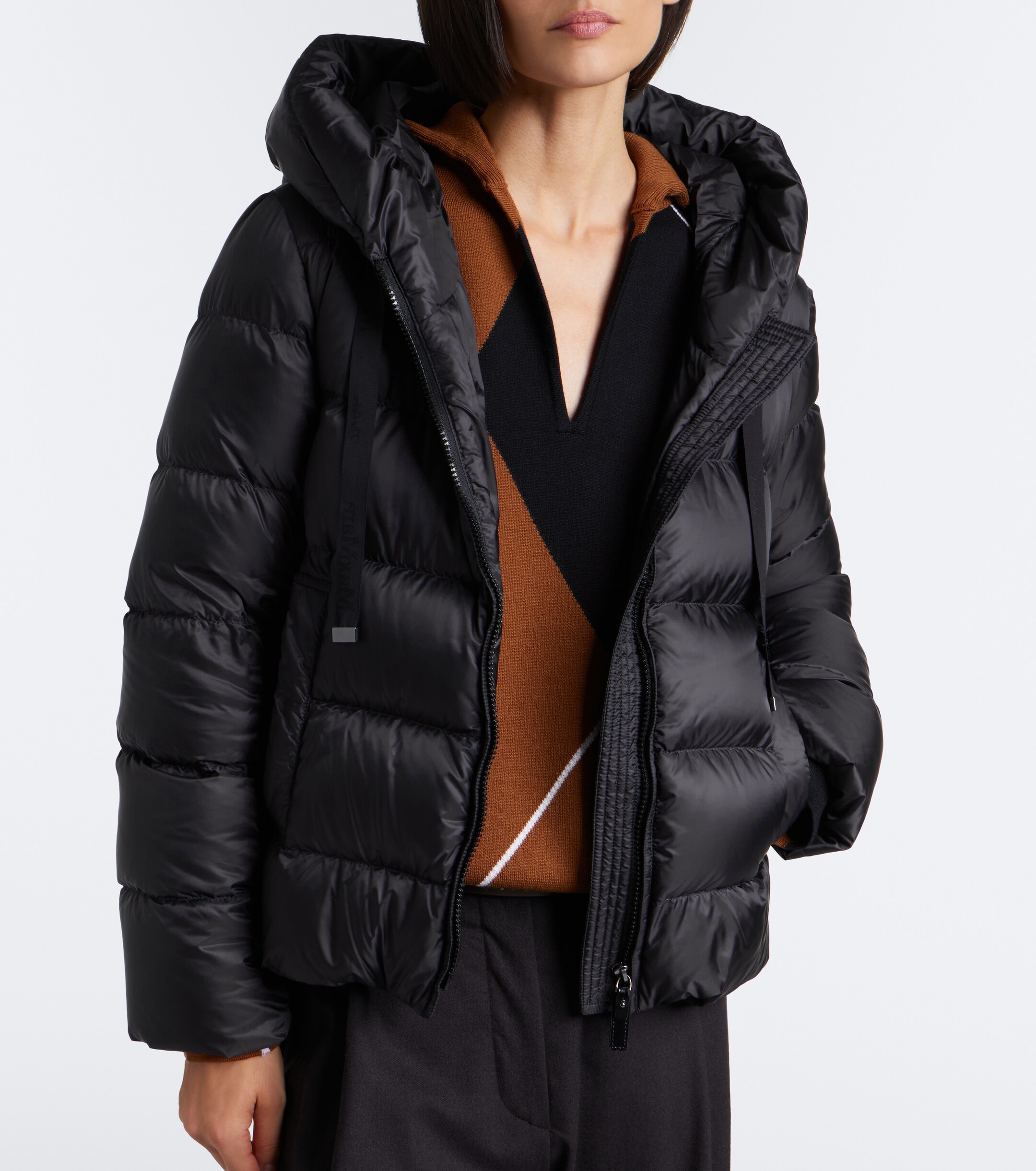 Max Mara Max Mara Hooded puffer jacket