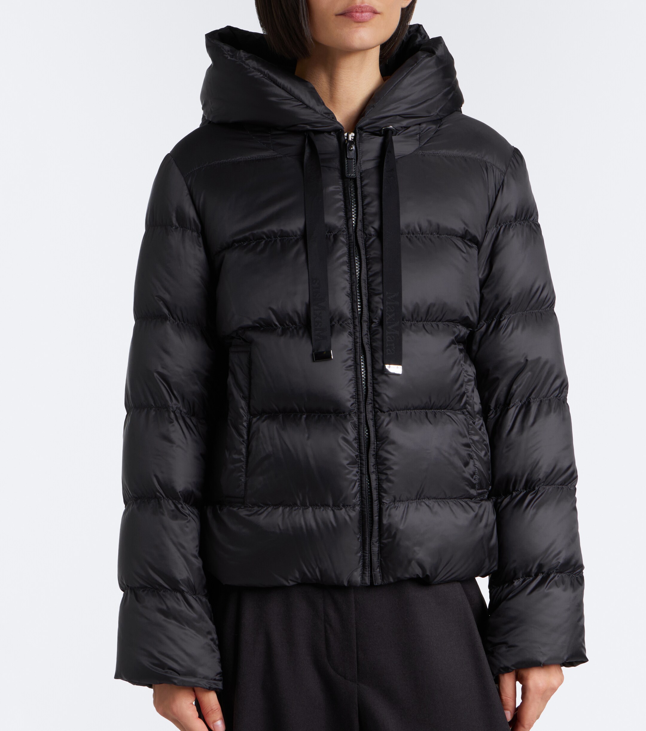 Max Mara Max Mara Hooded puffer jacket