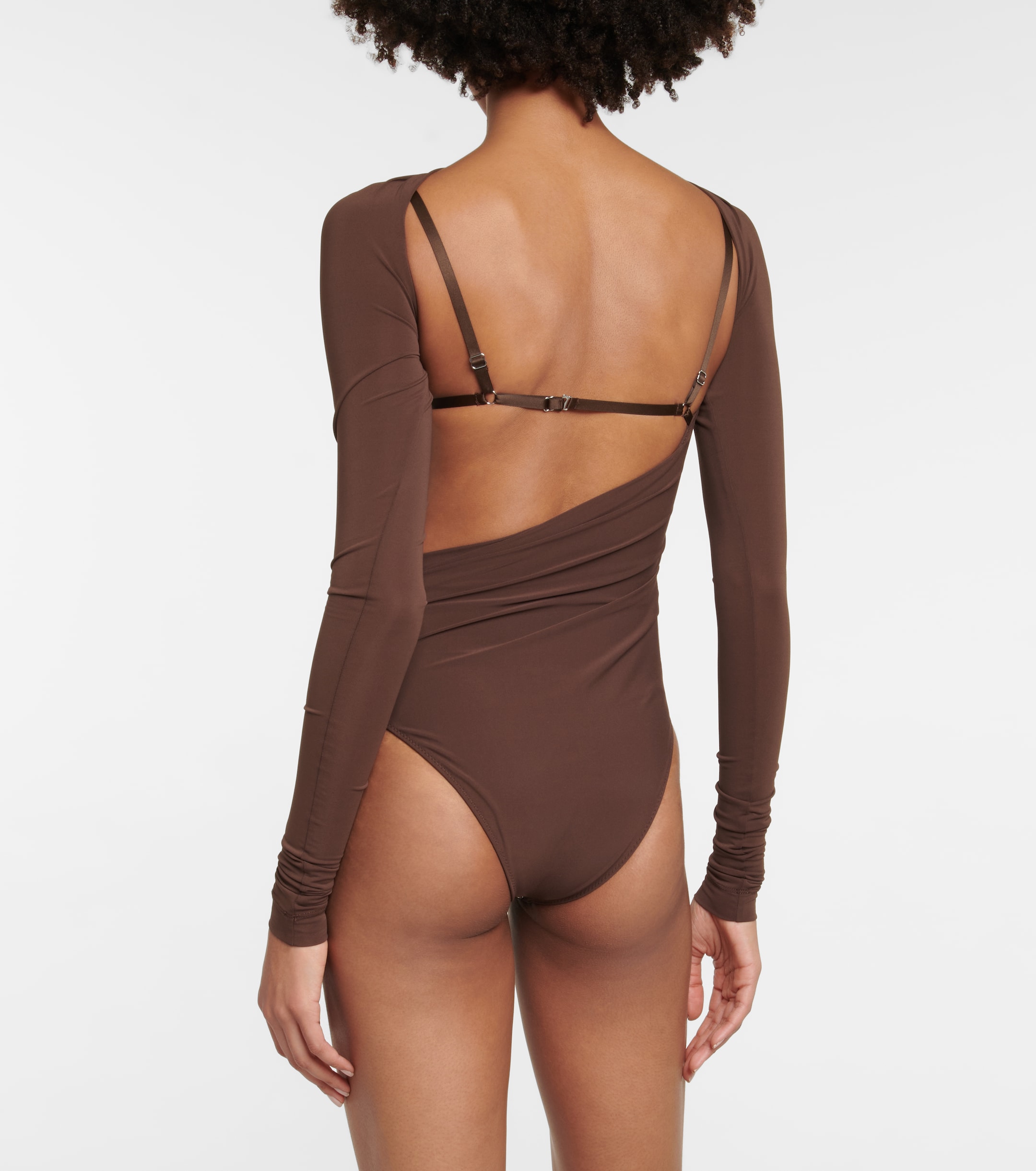 Jacquemus Le Body Carozzu cutout bodysuit