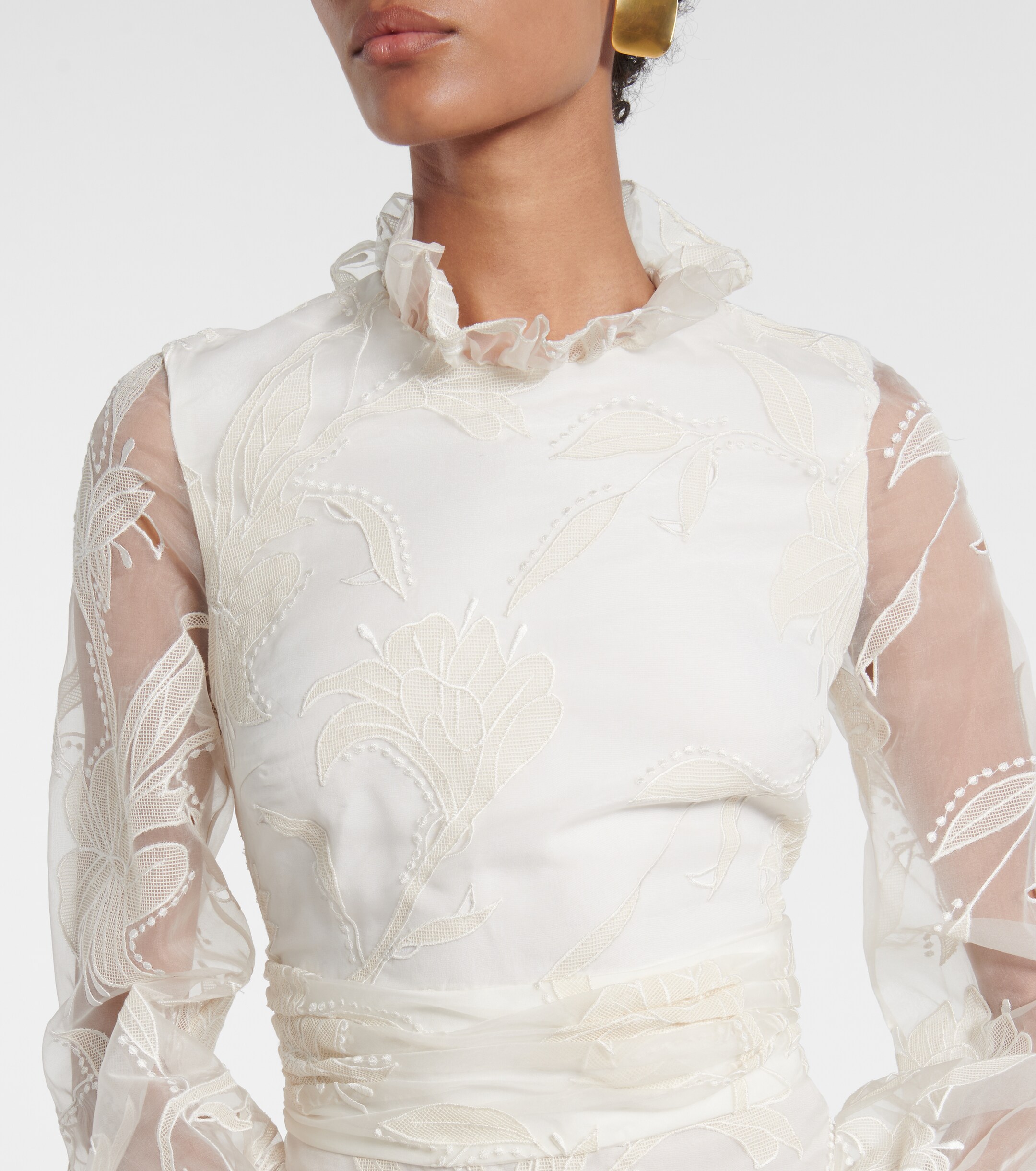 Markarian Bridal Adeline silk organza gown thumbnail