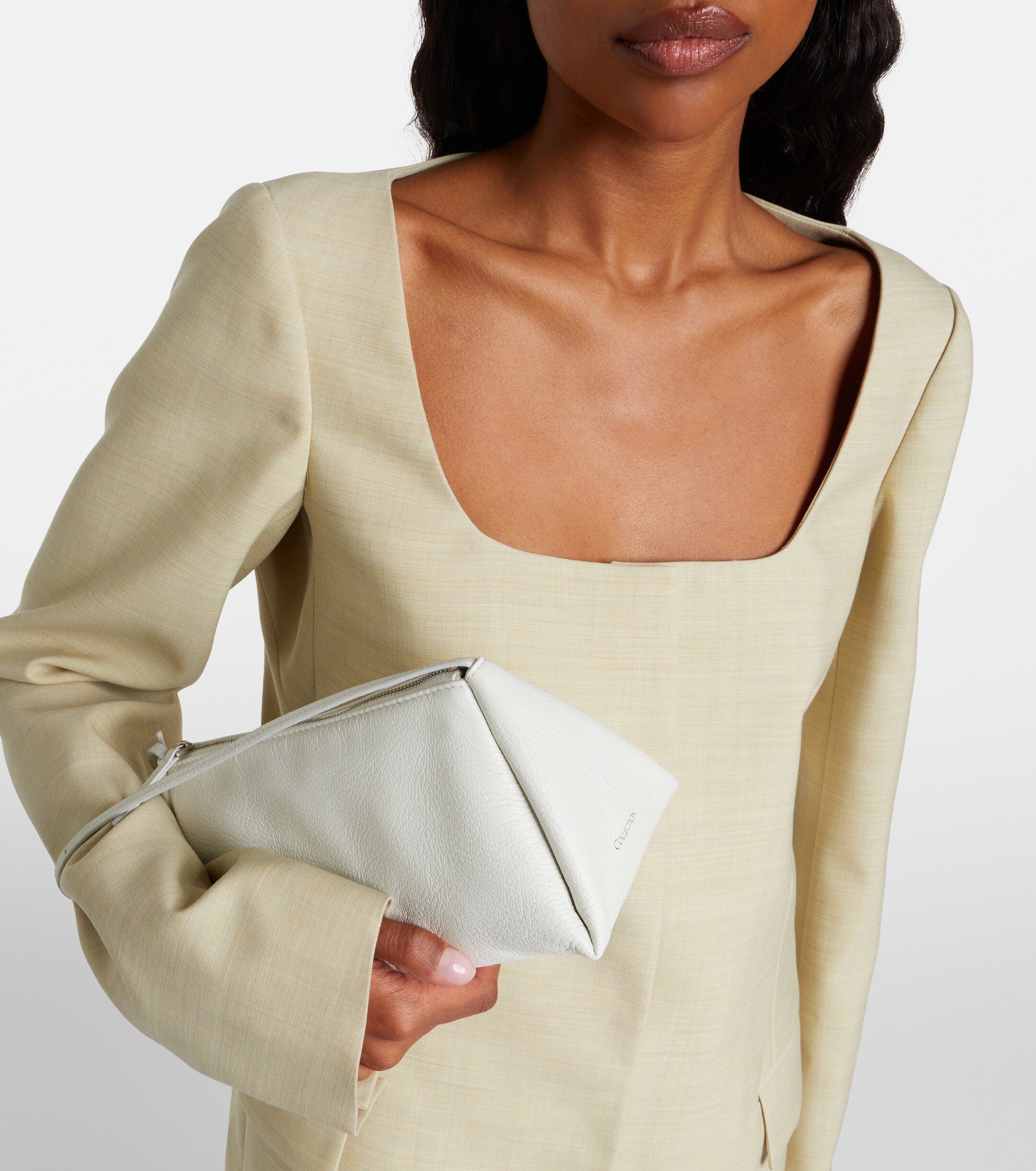 Calvin Klein Collection Aurelis Small leather shoulder bag