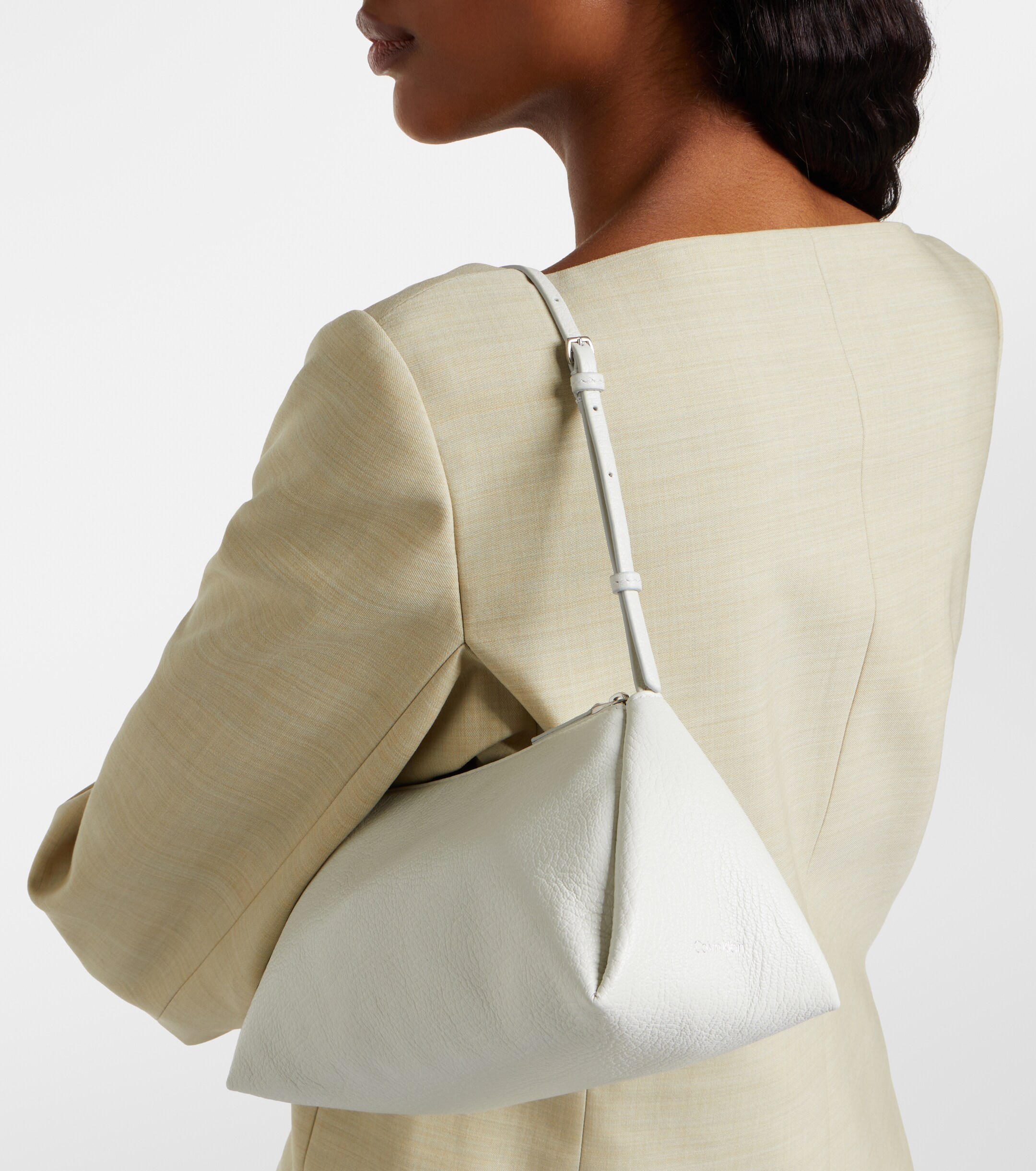 Calvin Klein Collection Aurelis Small leather shoulder bag