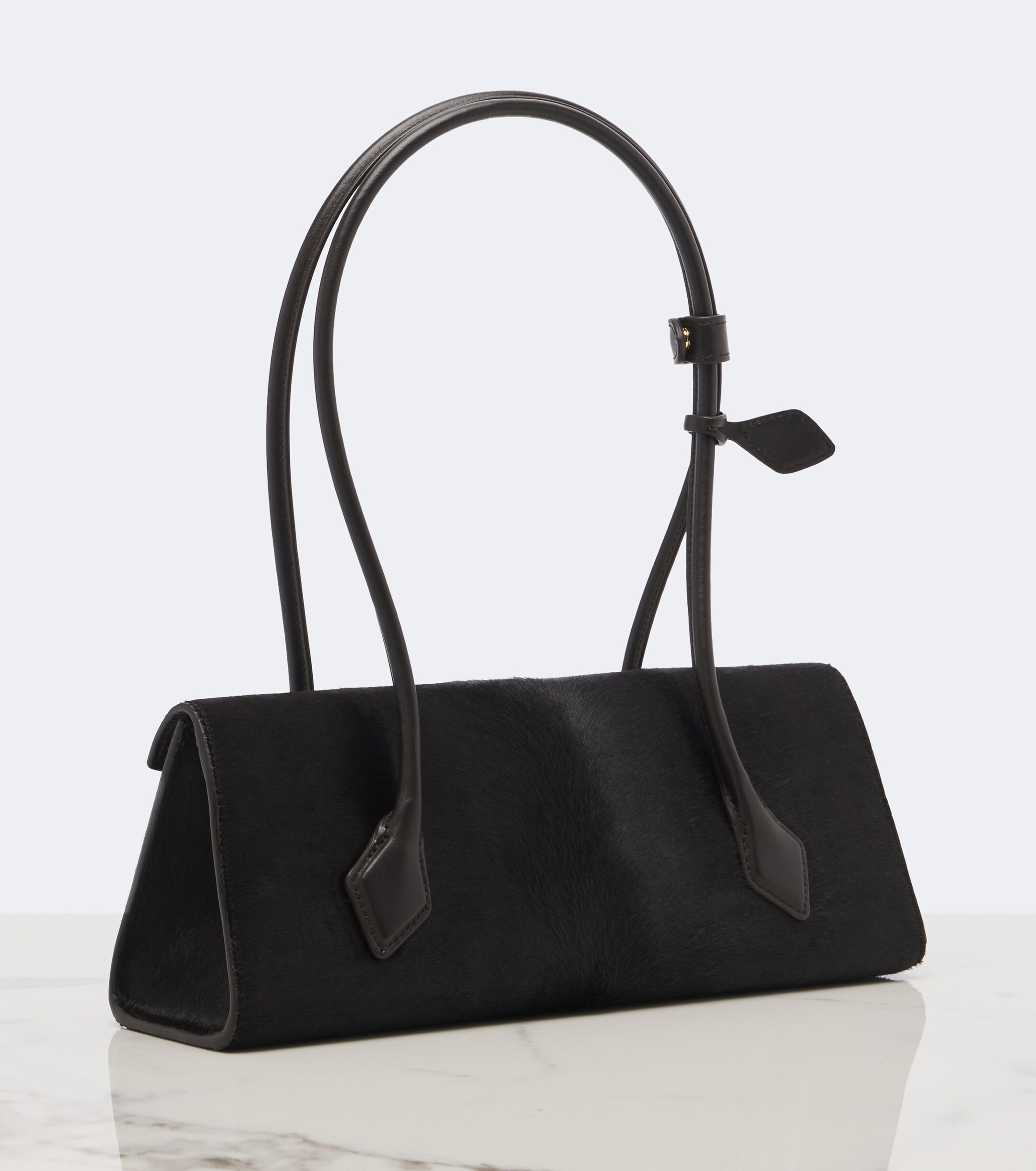 Alaïa Le Teckel Medium calf hair shoulder bag