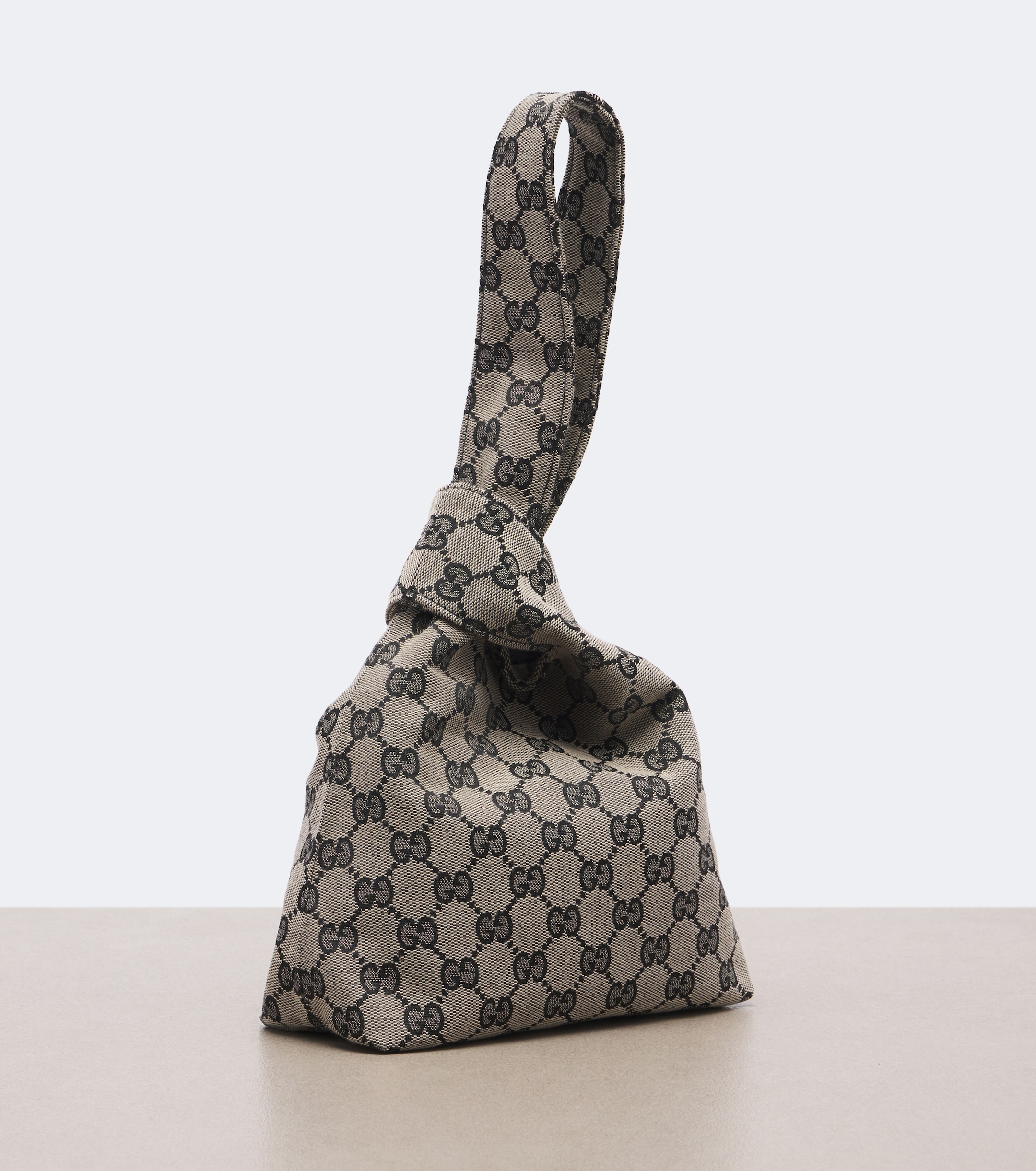 Gucci Gucci Small GG canvas top-handle bag