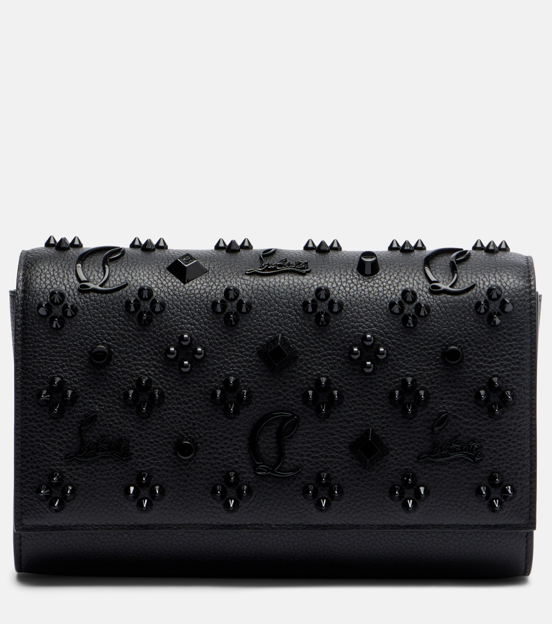 CHRISTIAN LOUBOUTIN Paloma leather wallet on chain