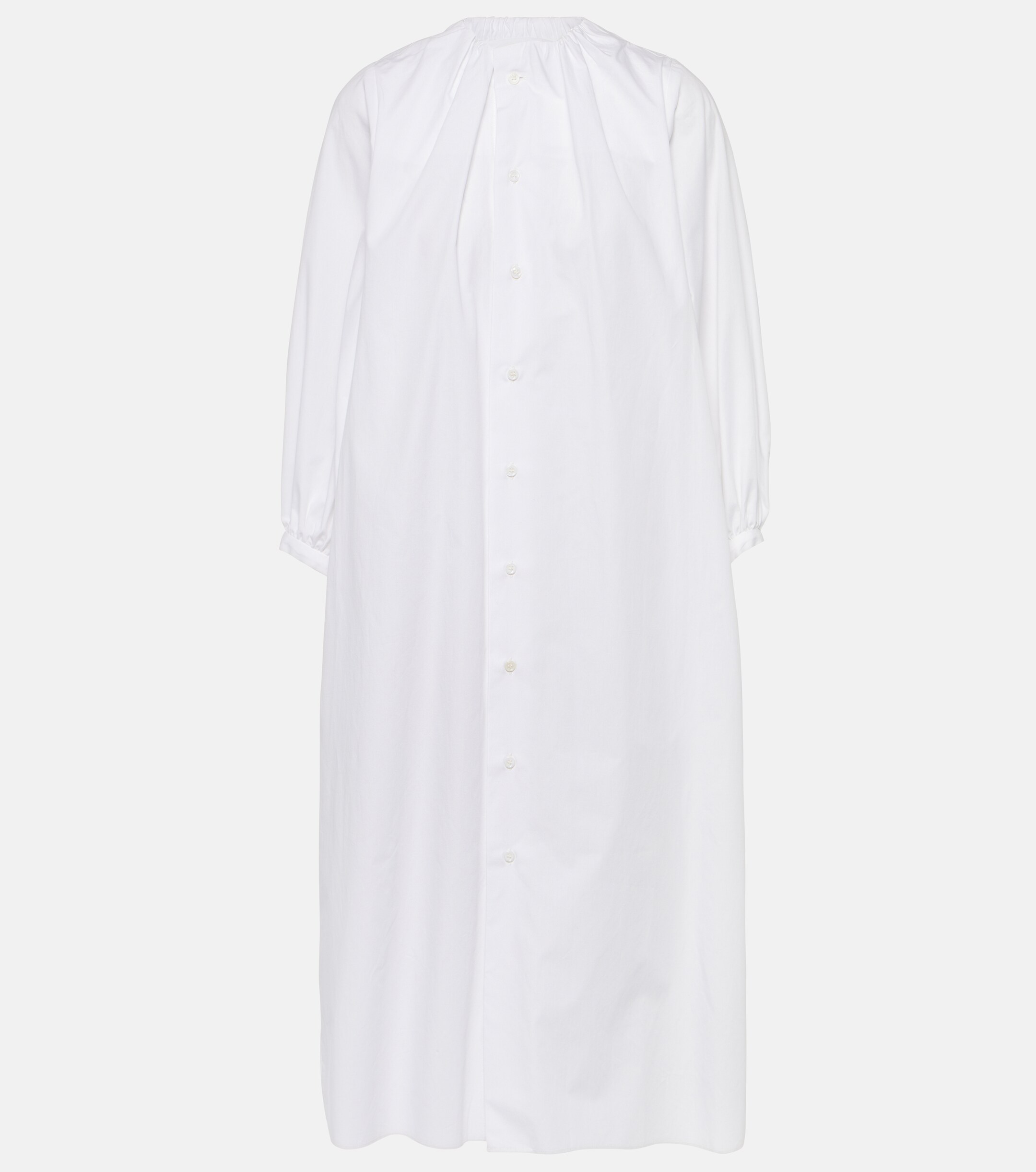 MM6 Maison Margiela Cotton poplin midi dress