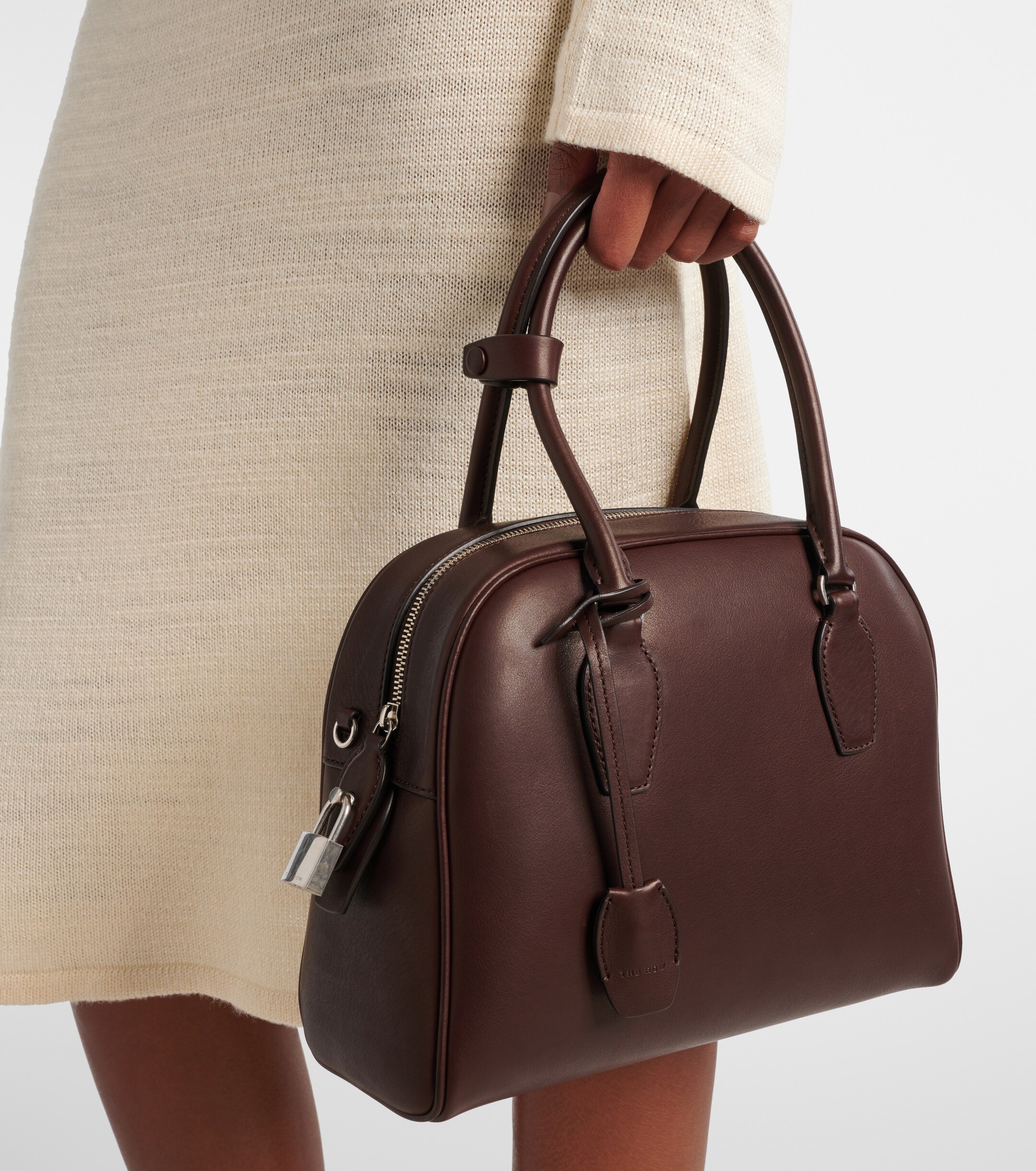The Row India 10.00 leather tote bag