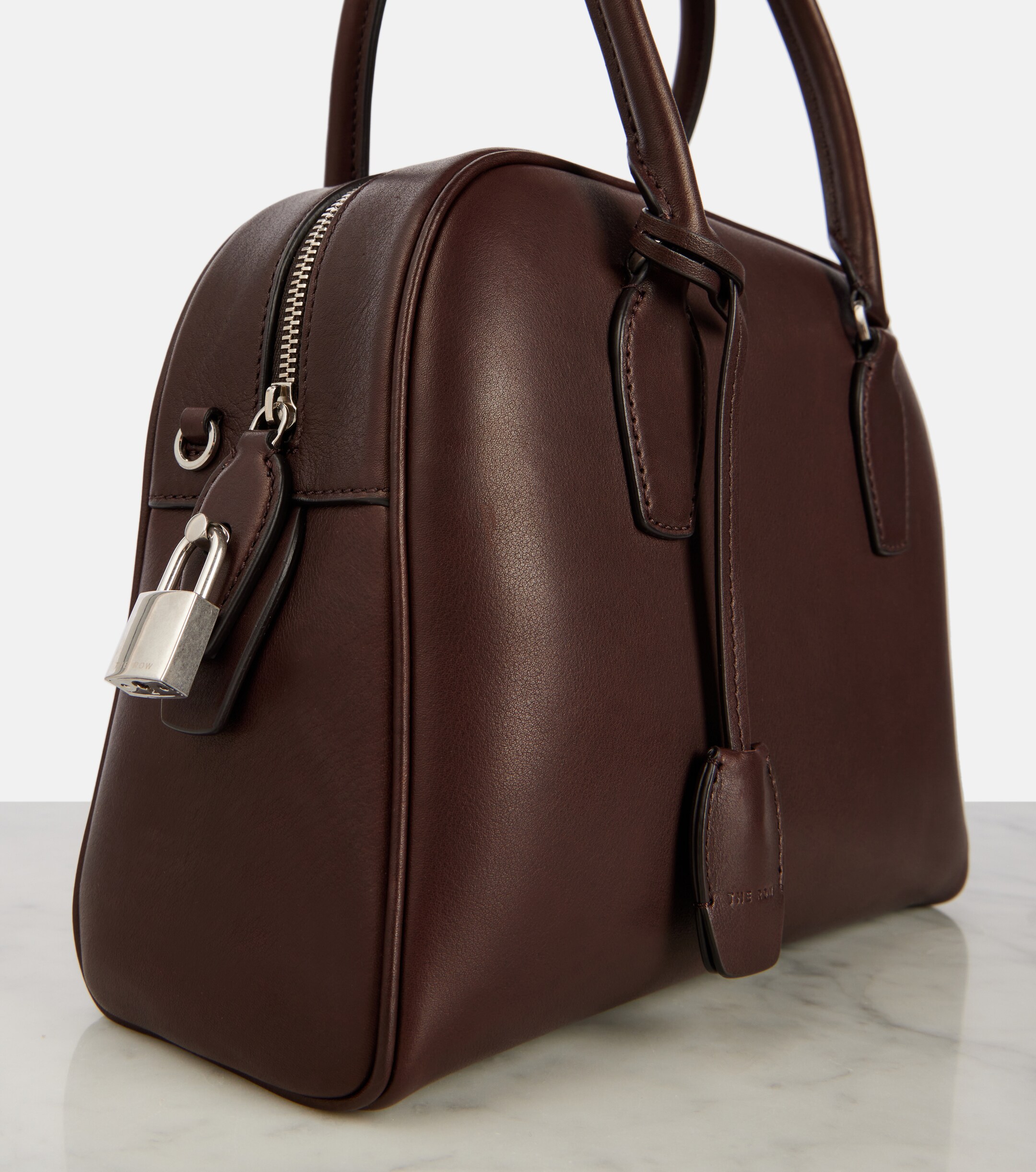 The Row India 10.00 leather tote bag