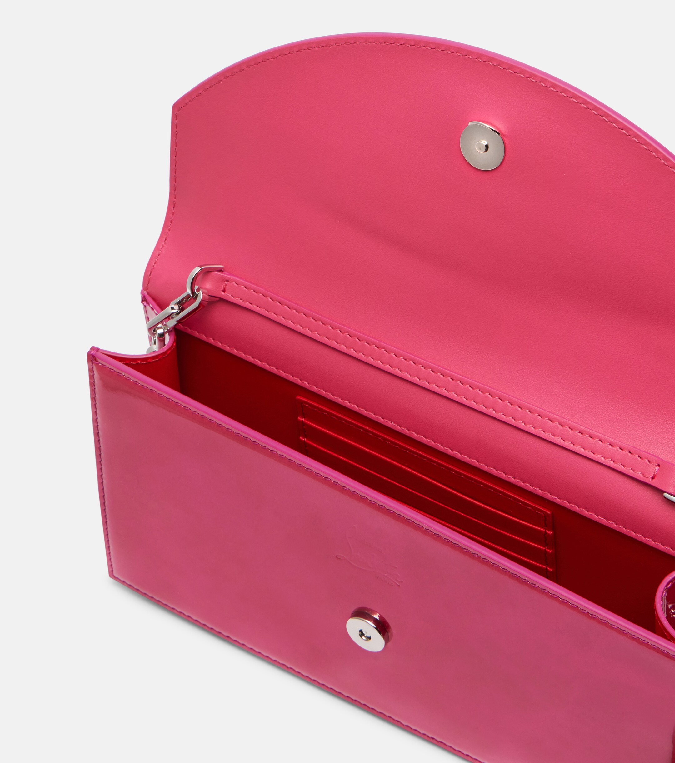 CHRISTIAN LOUBOUTIN Loubi54 patent leather clutch