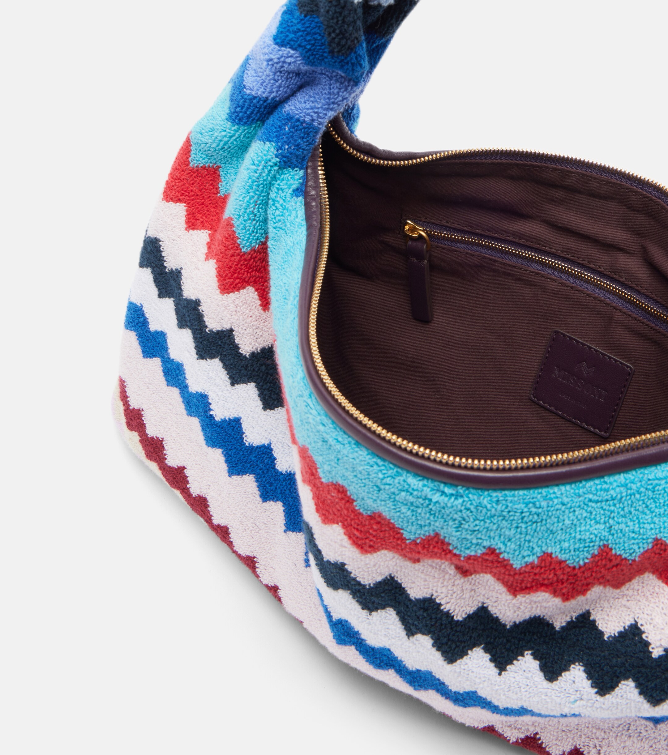 Missoni Zigzag cotton terry top-handle bag