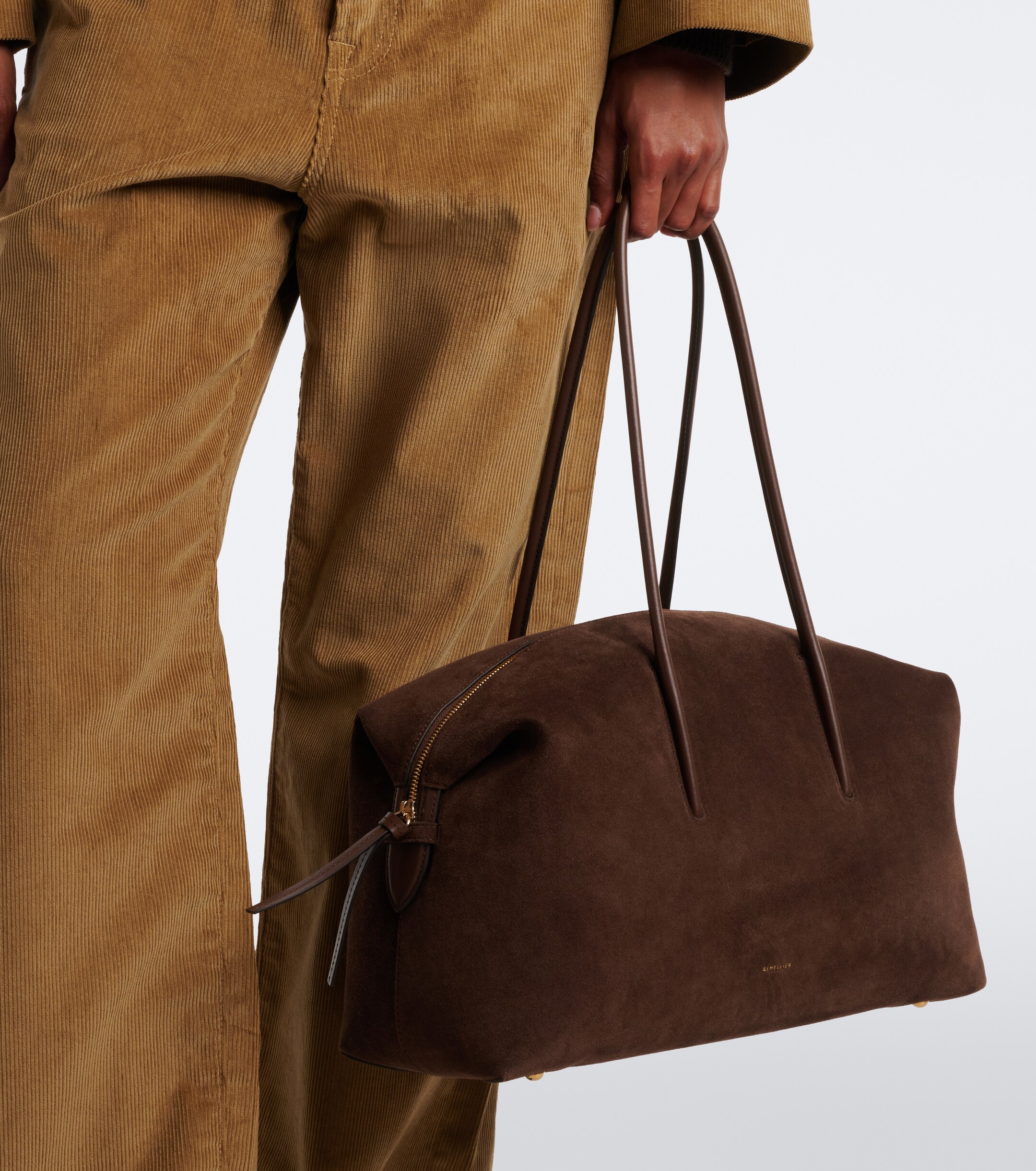 DeMellier Stockholm Large suede tote bag thumbnail