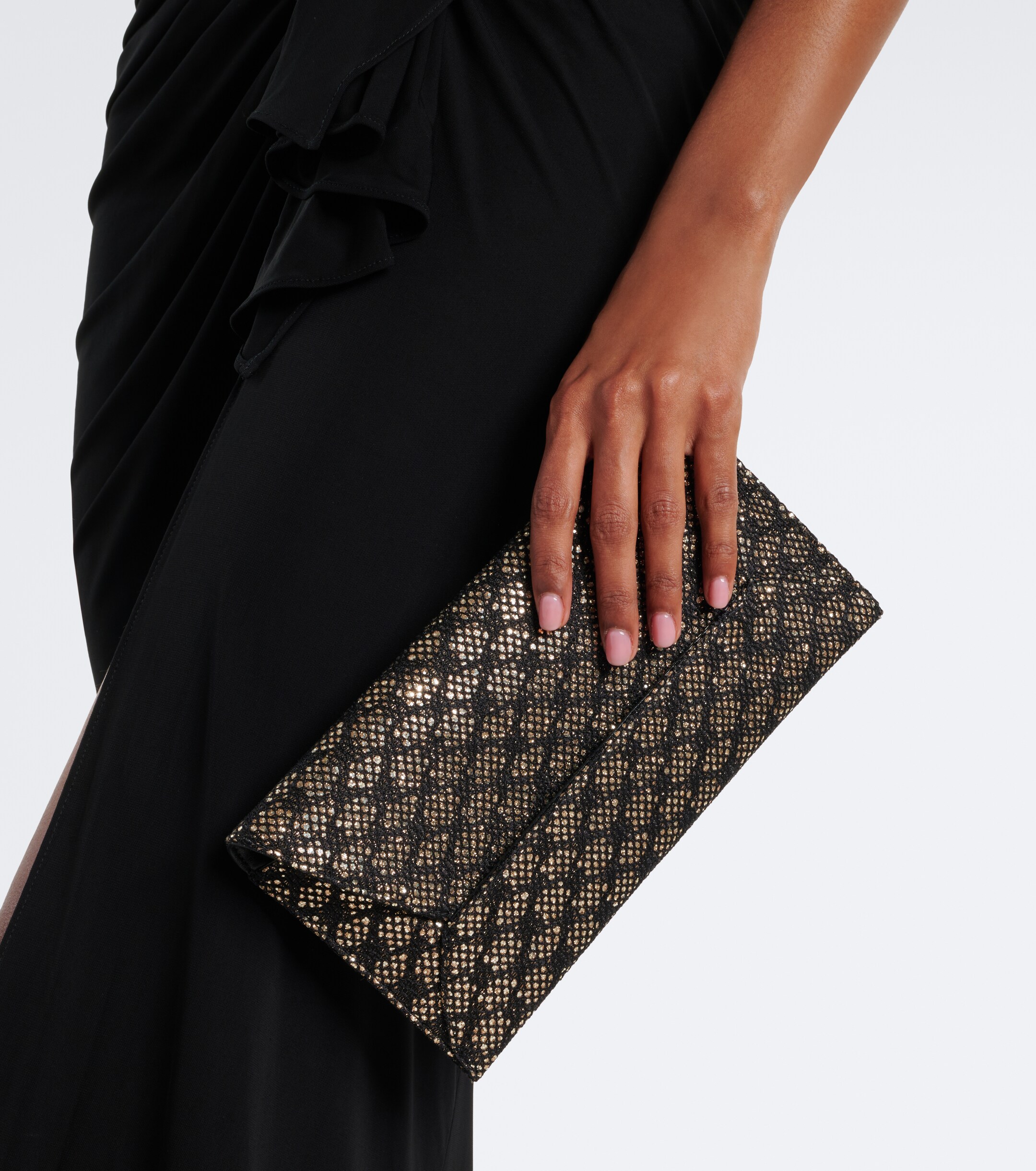 AQUAZZURA Envelope Small embellished clutch