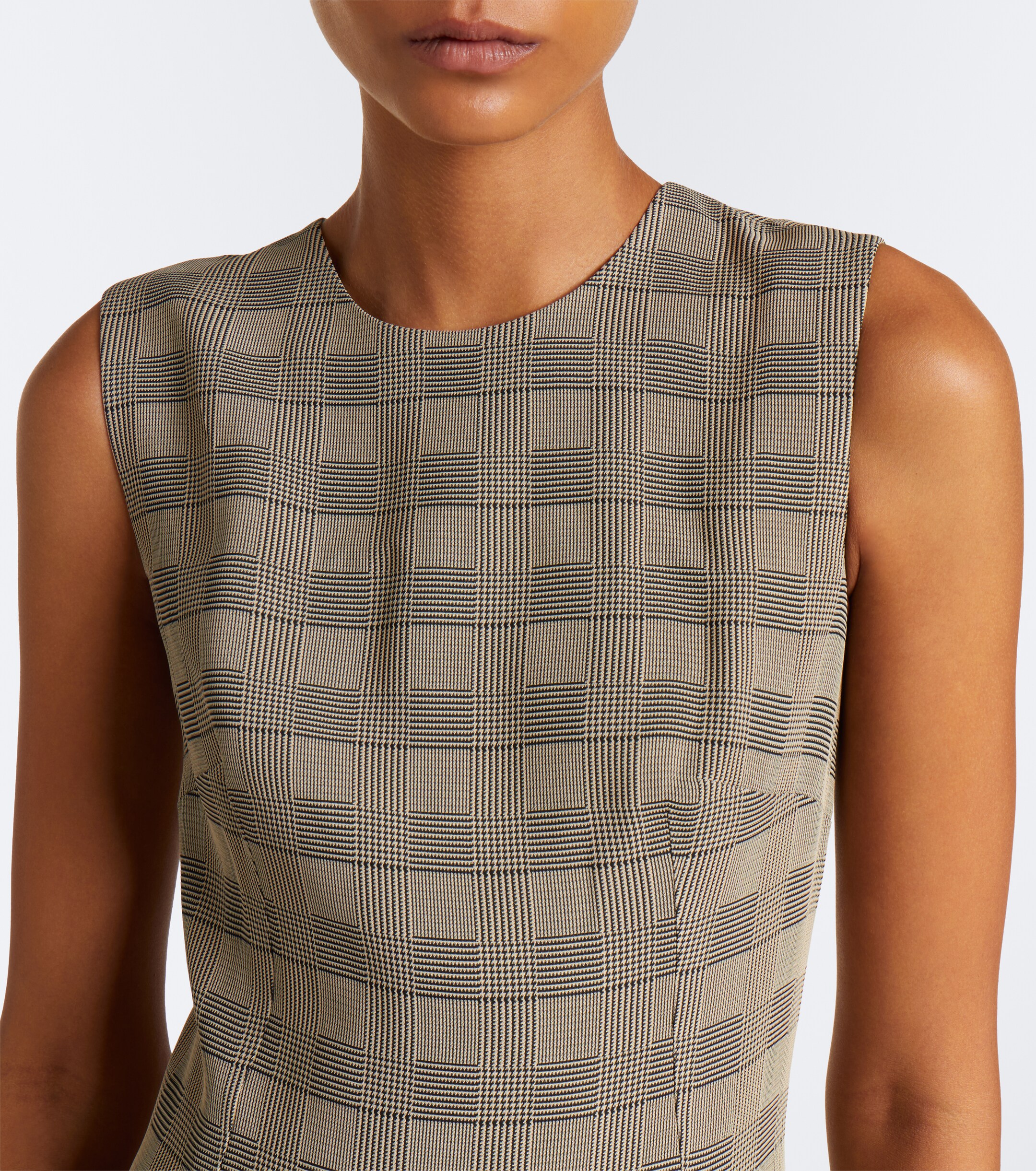 Emilia Wickstead Emilia Wickstead Rumi Prince of Wales check midi dress