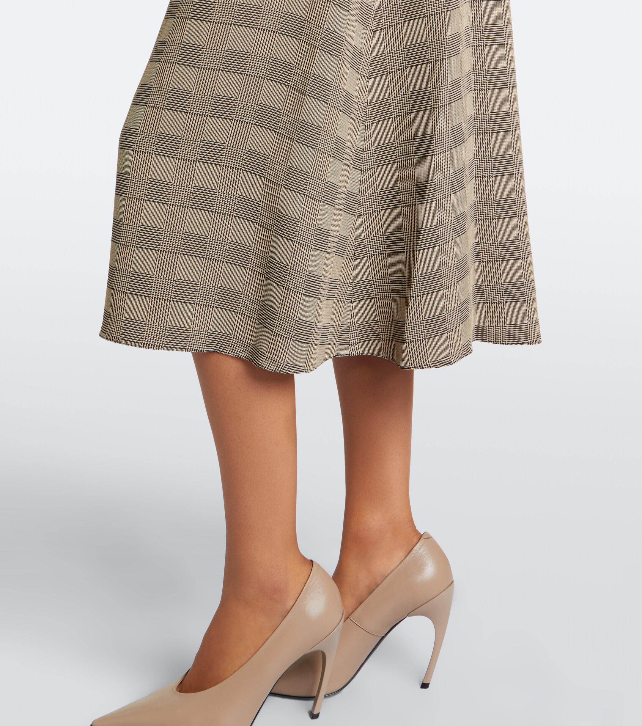 Emilia Wickstead Emilia Wickstead Rumi Prince of Wales check midi dress