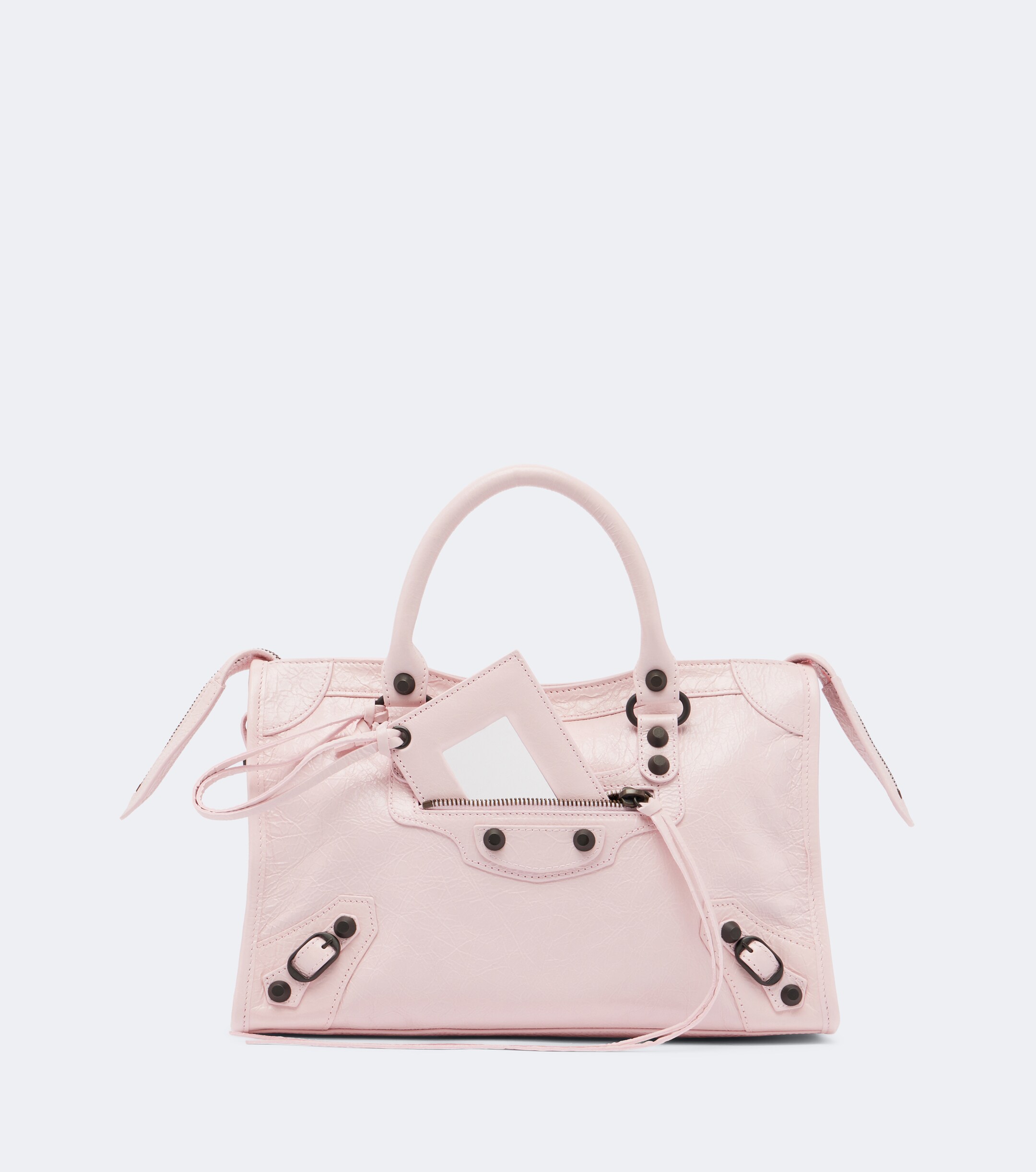 Balenciaga Le City Small leather top-handle bag
