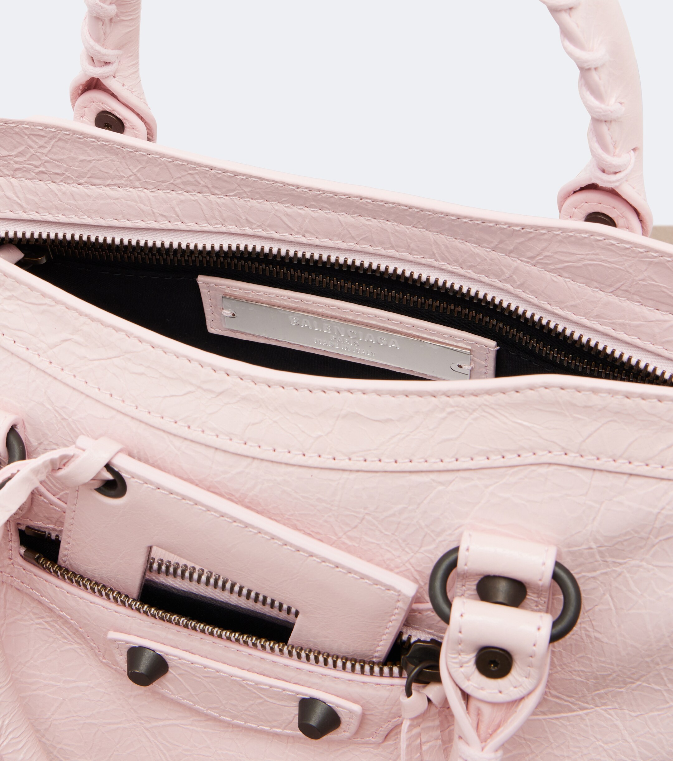 Balenciaga Le City Small leather top-handle bag