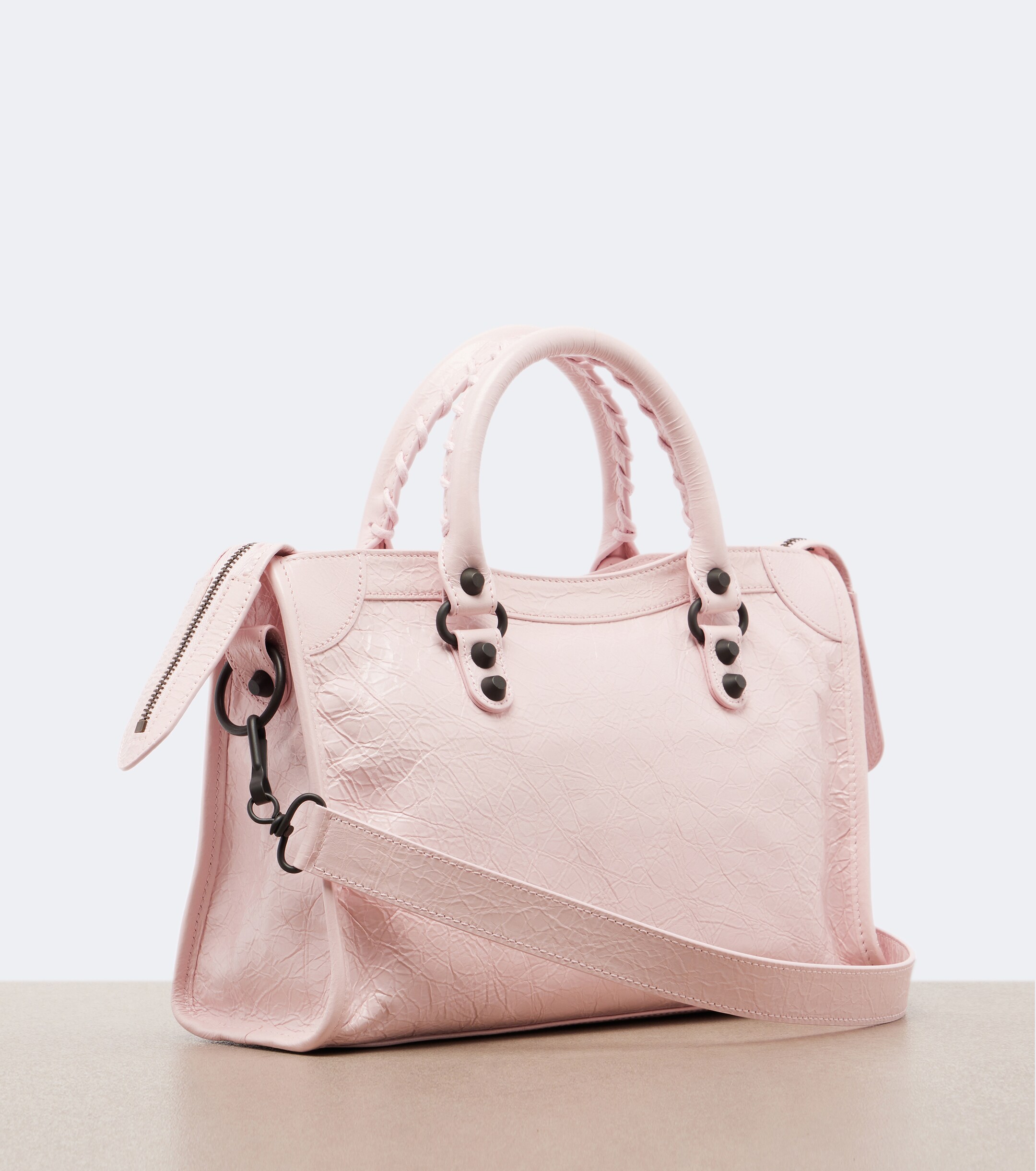 Balenciaga Le City Small leather top-handle bag