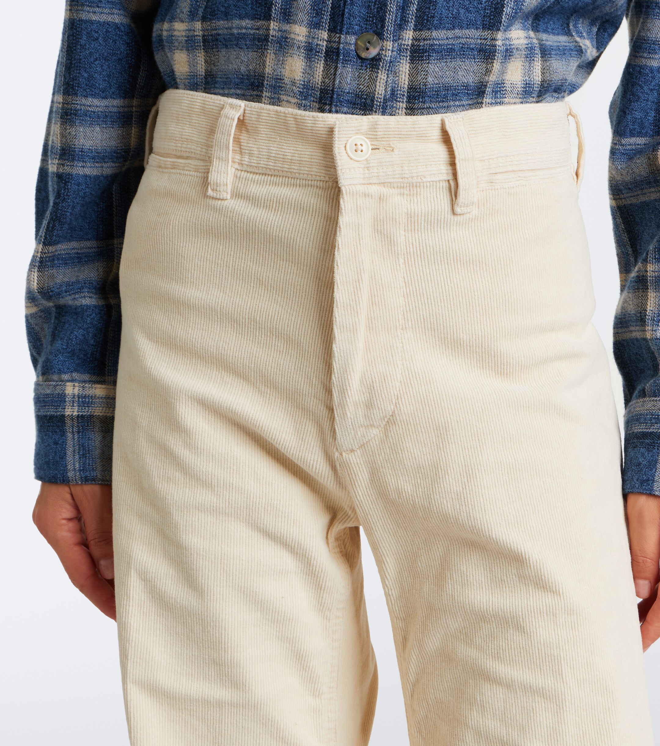 Polo Ralph Lauren Polo Ralph Lauren Cotton corduroy wide-leg pants