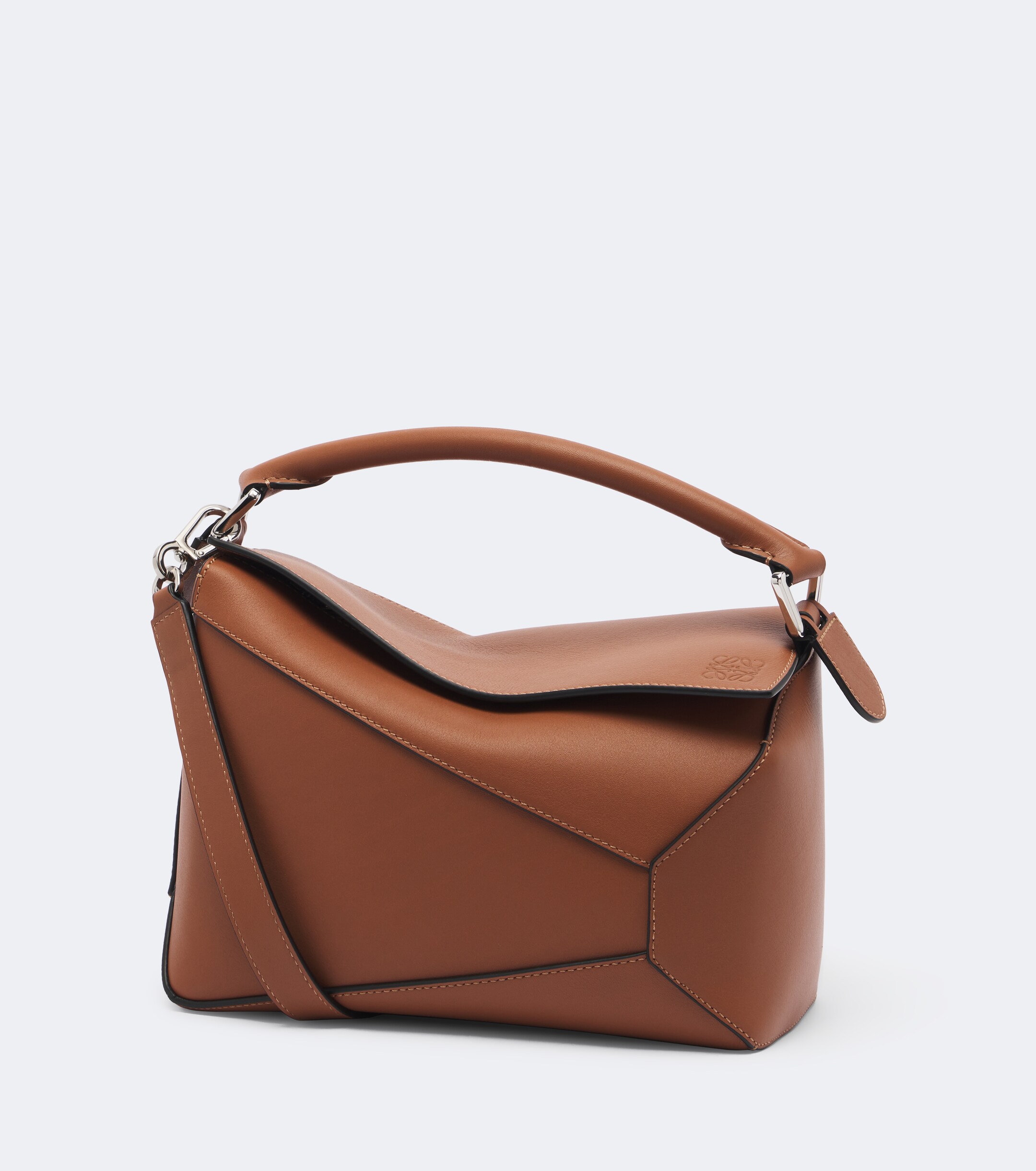 Loewe Loewe Puzzle Edge Small leather top-handle bag