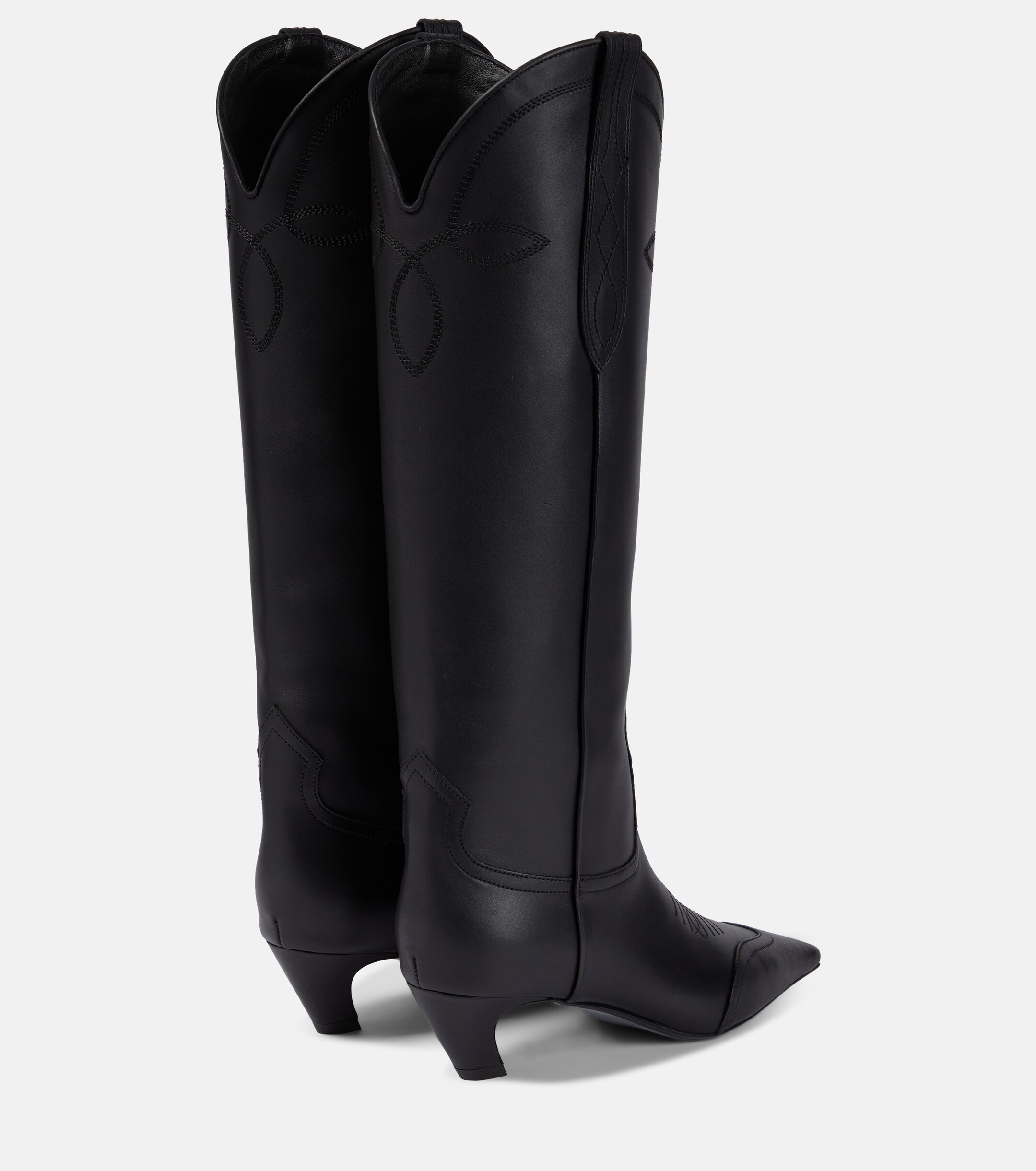KHAITE Dallas 45 leather knee-high boots thumbnail