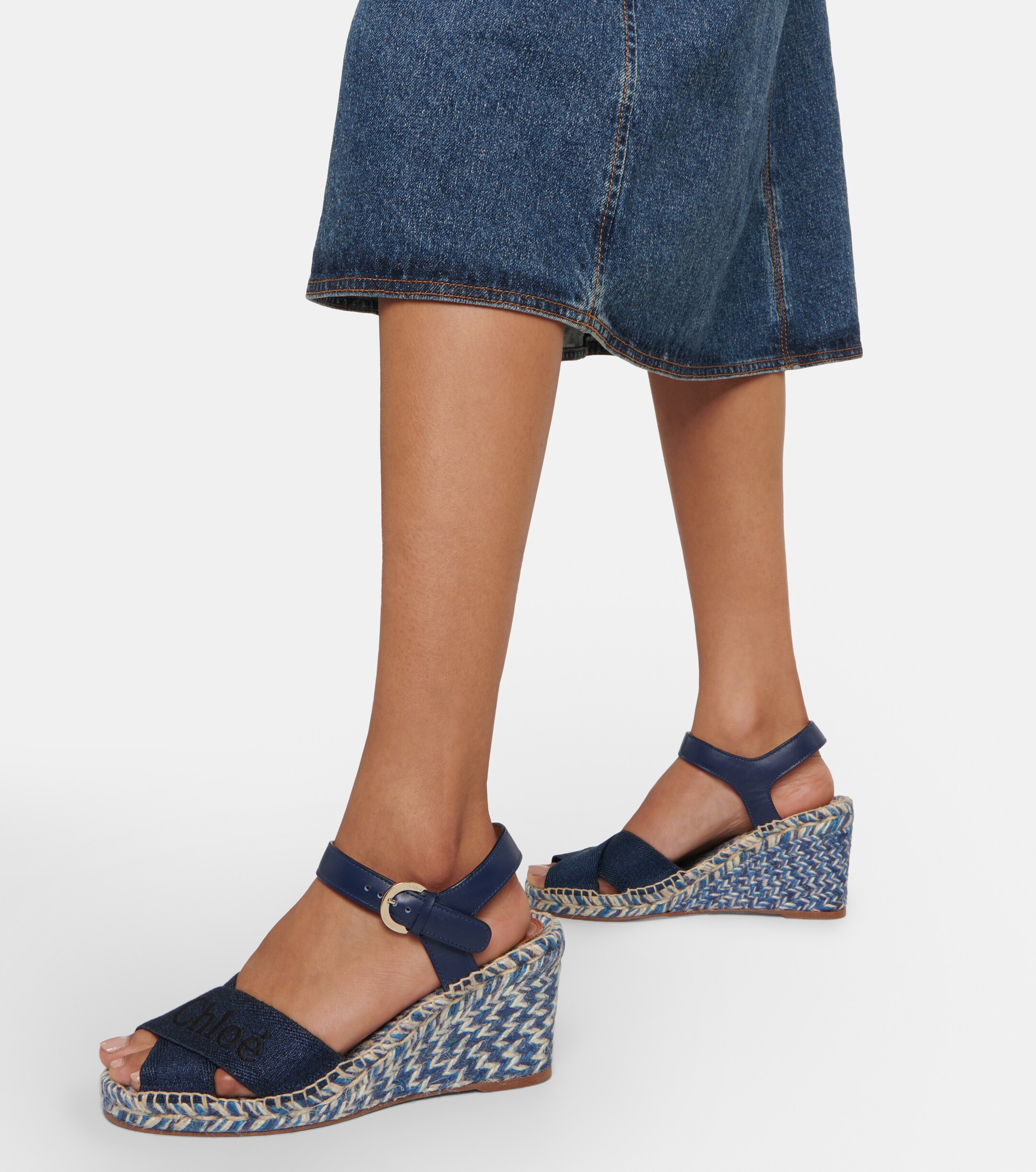 Chloé Piia espadrille wedges