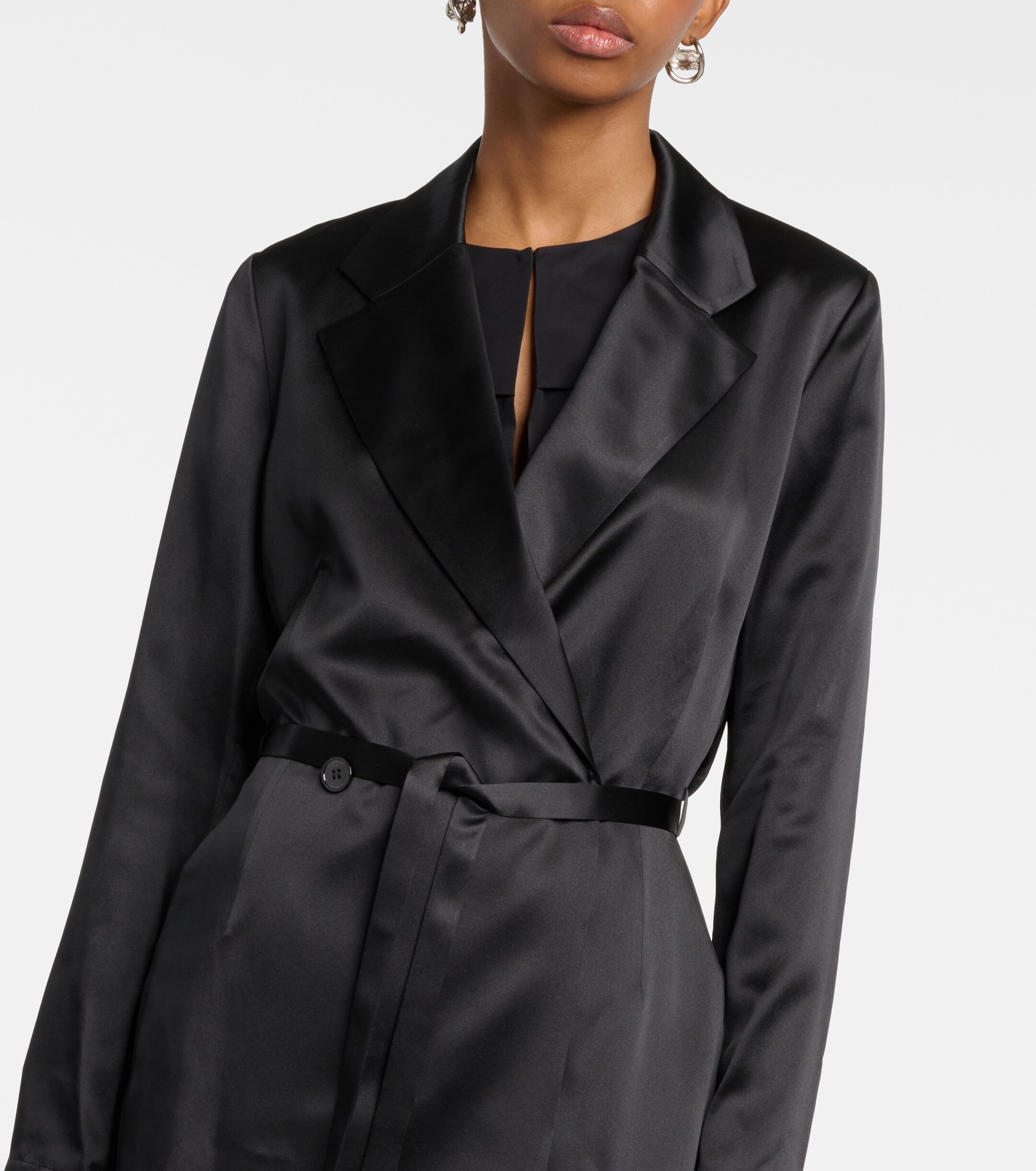 JOSEPH Joubert silk satin jacket