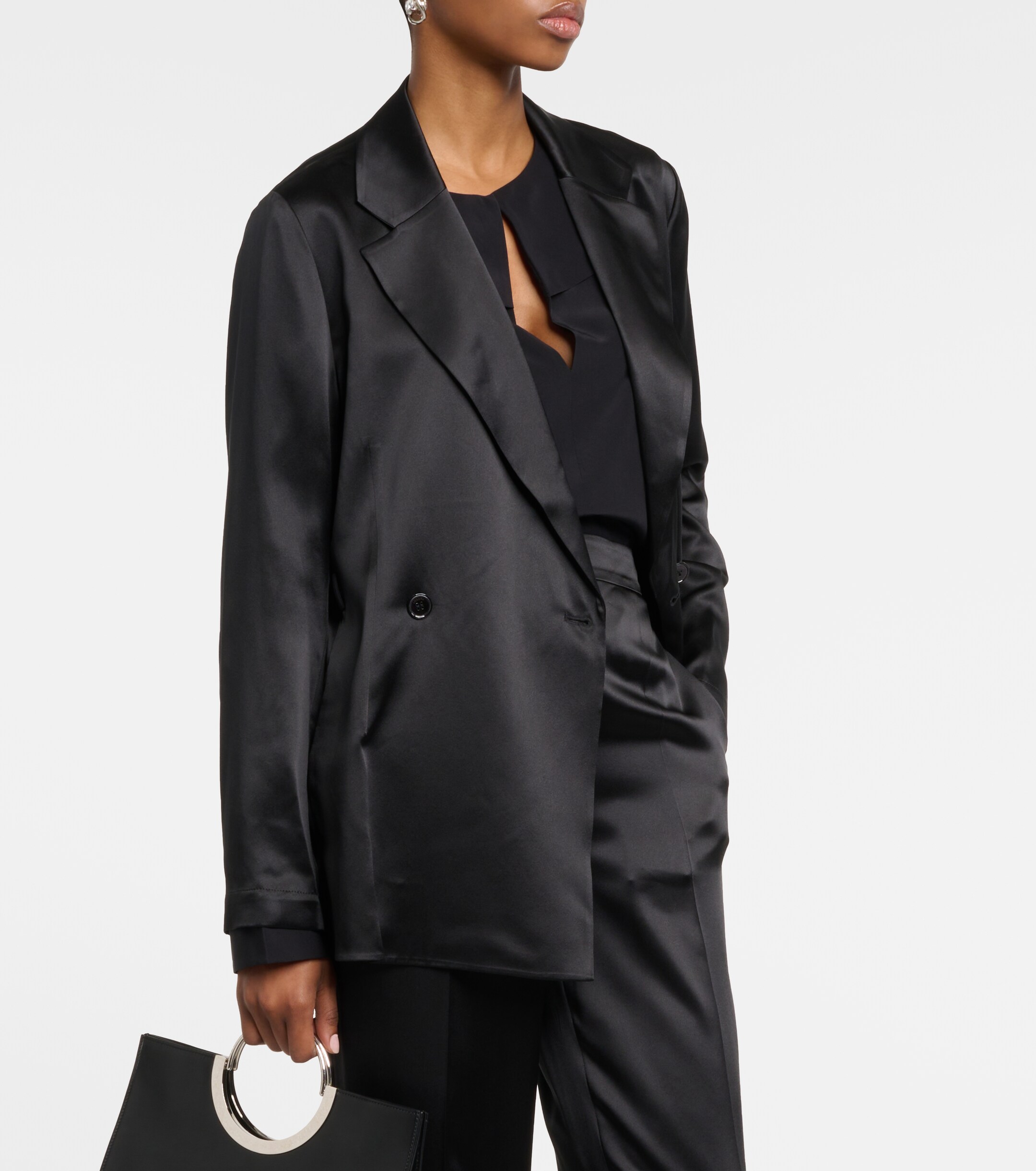 JOSEPH Joubert silk satin jacket