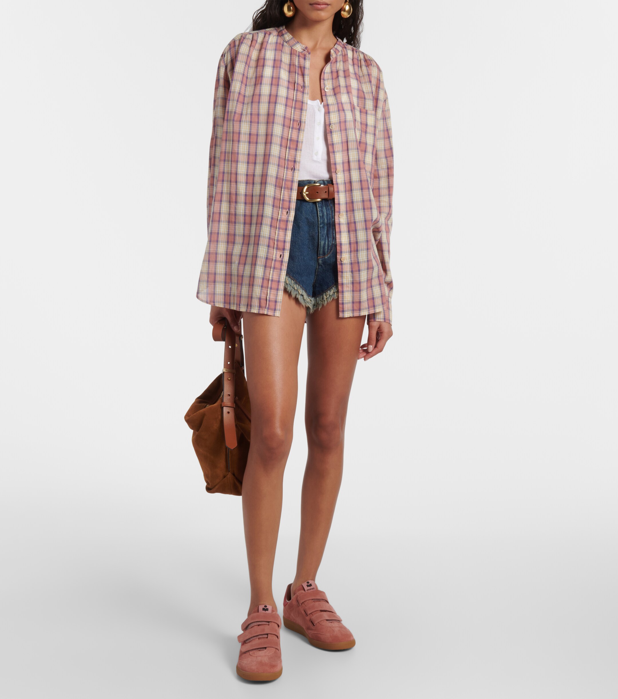 Isabel Marant Beth suede sneakers thumbnail