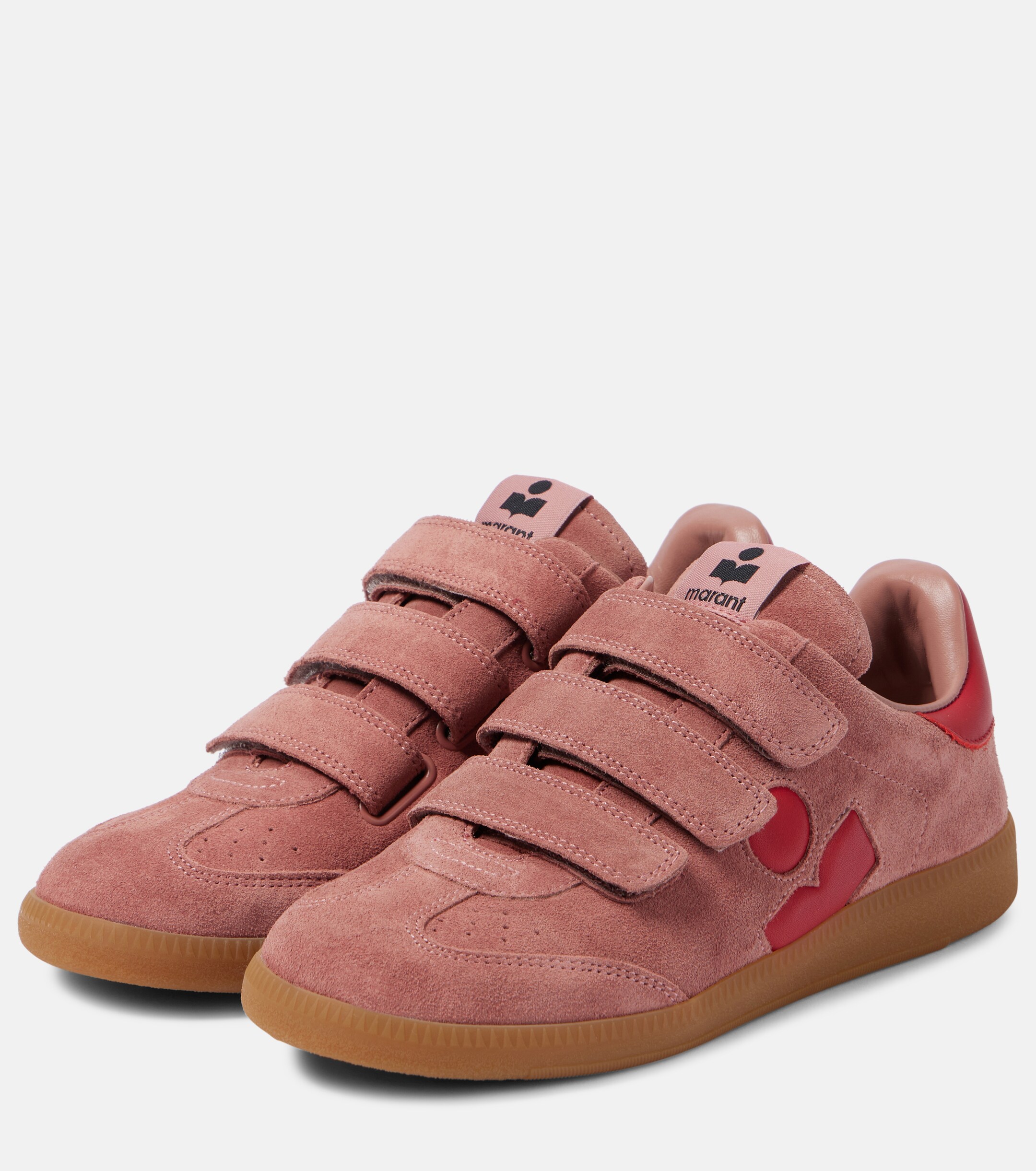 Isabel Marant Beth suede sneakers thumbnail
