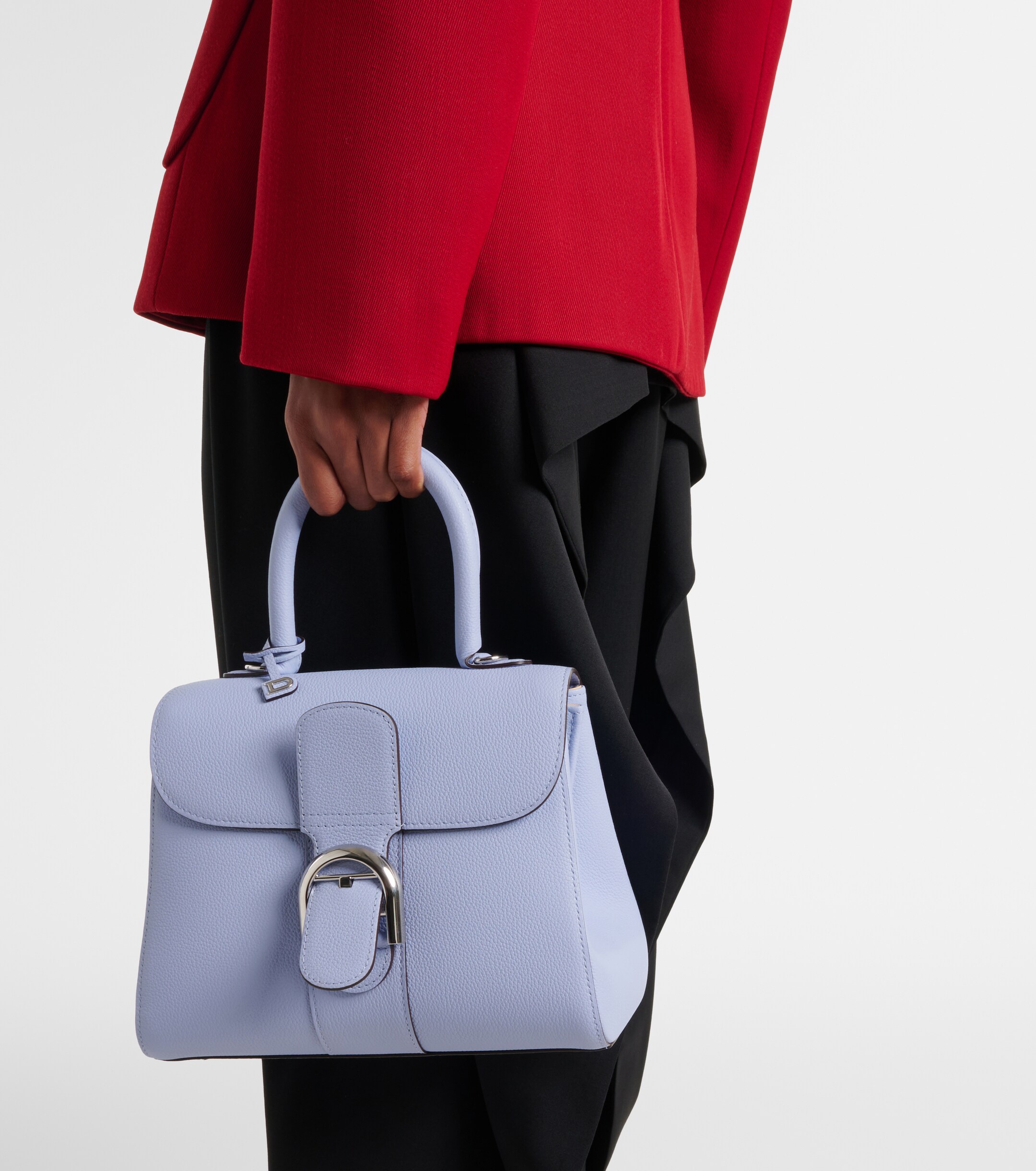Delvaux Brillant Medium leather top-handle bag thumbnail