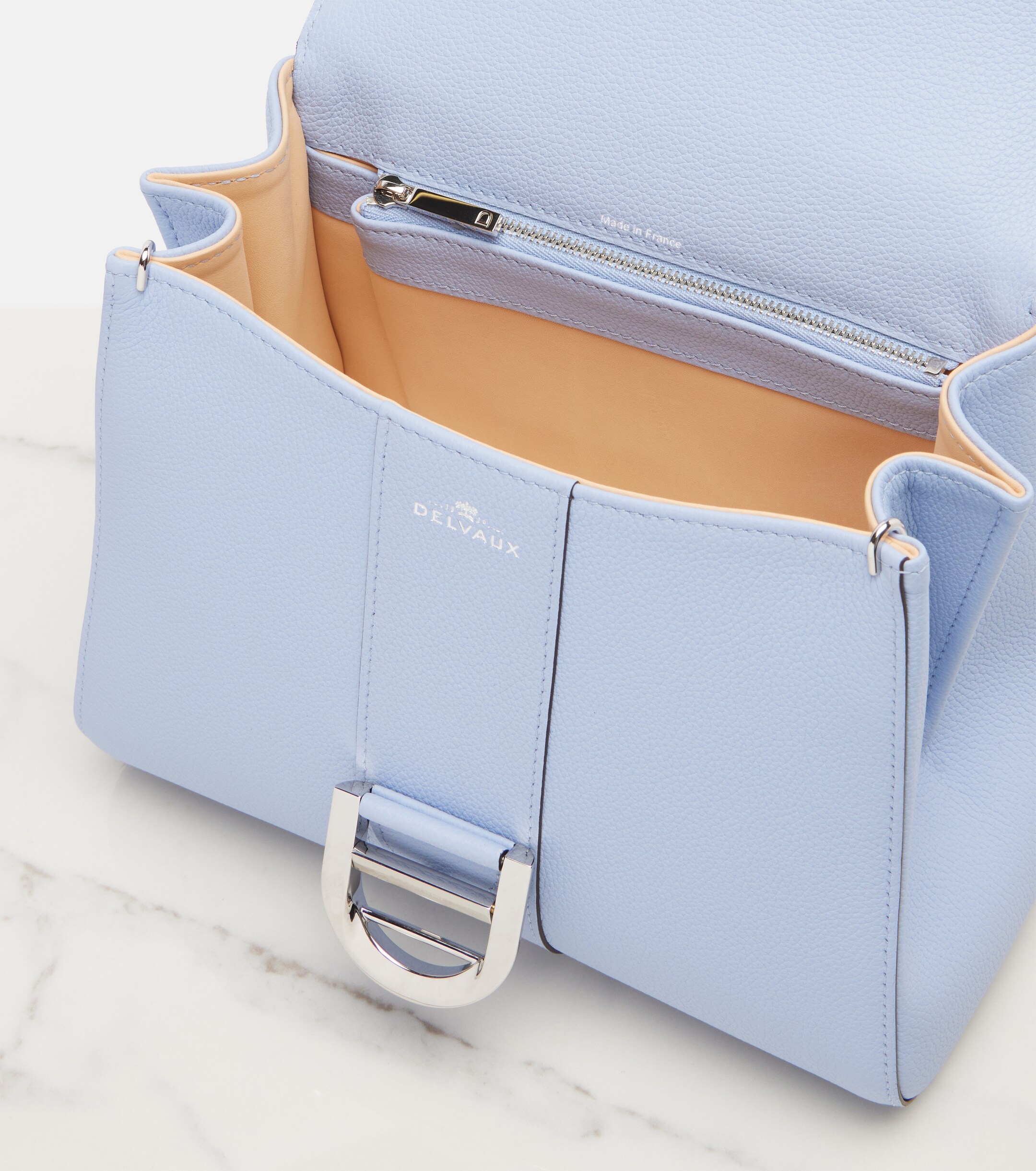 Delvaux Brillant Medium leather top-handle bag thumbnail