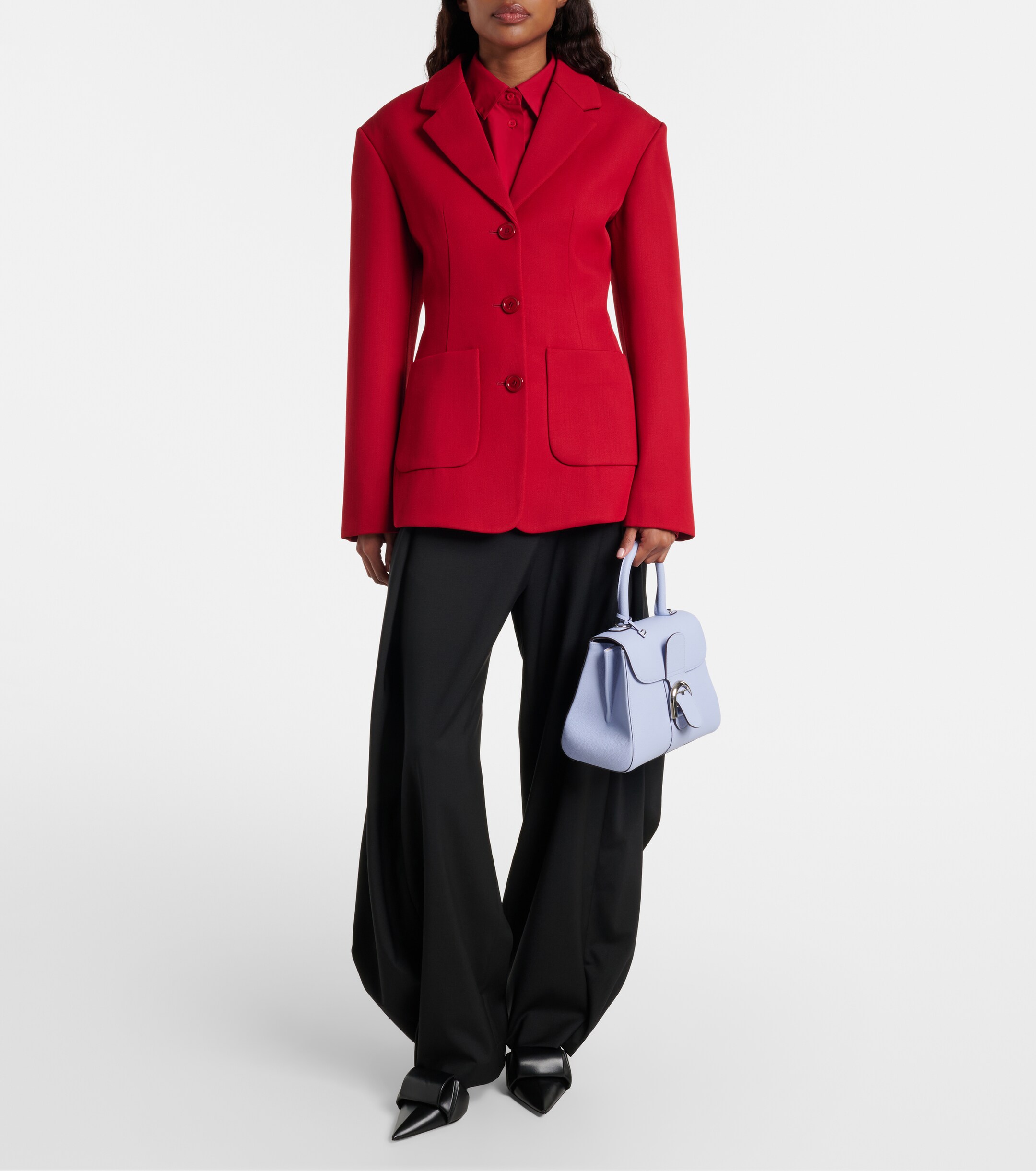 Delvaux Brillant Medium leather top-handle bag thumbnail