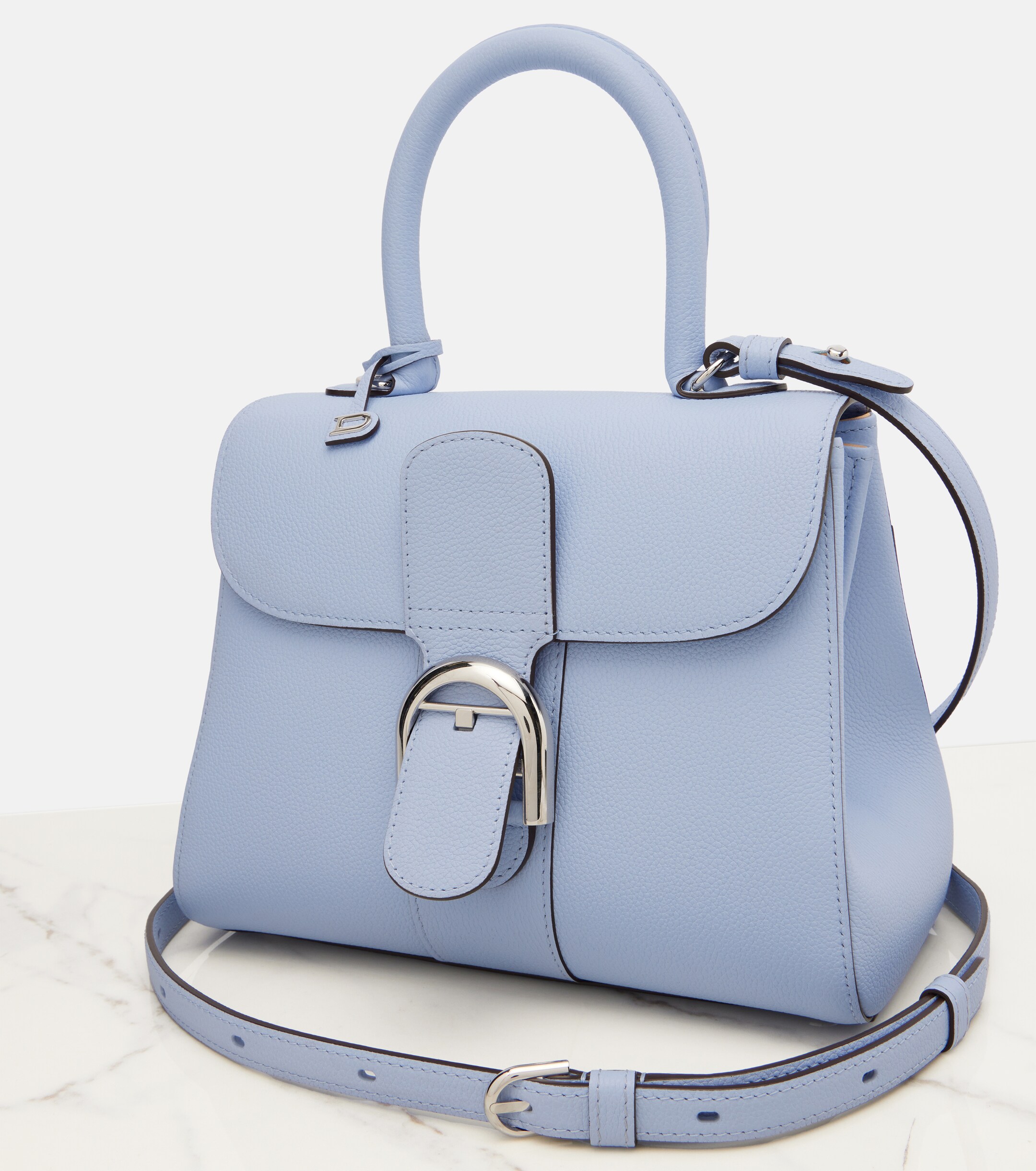 Delvaux Brillant Medium leather top-handle bag thumbnail
