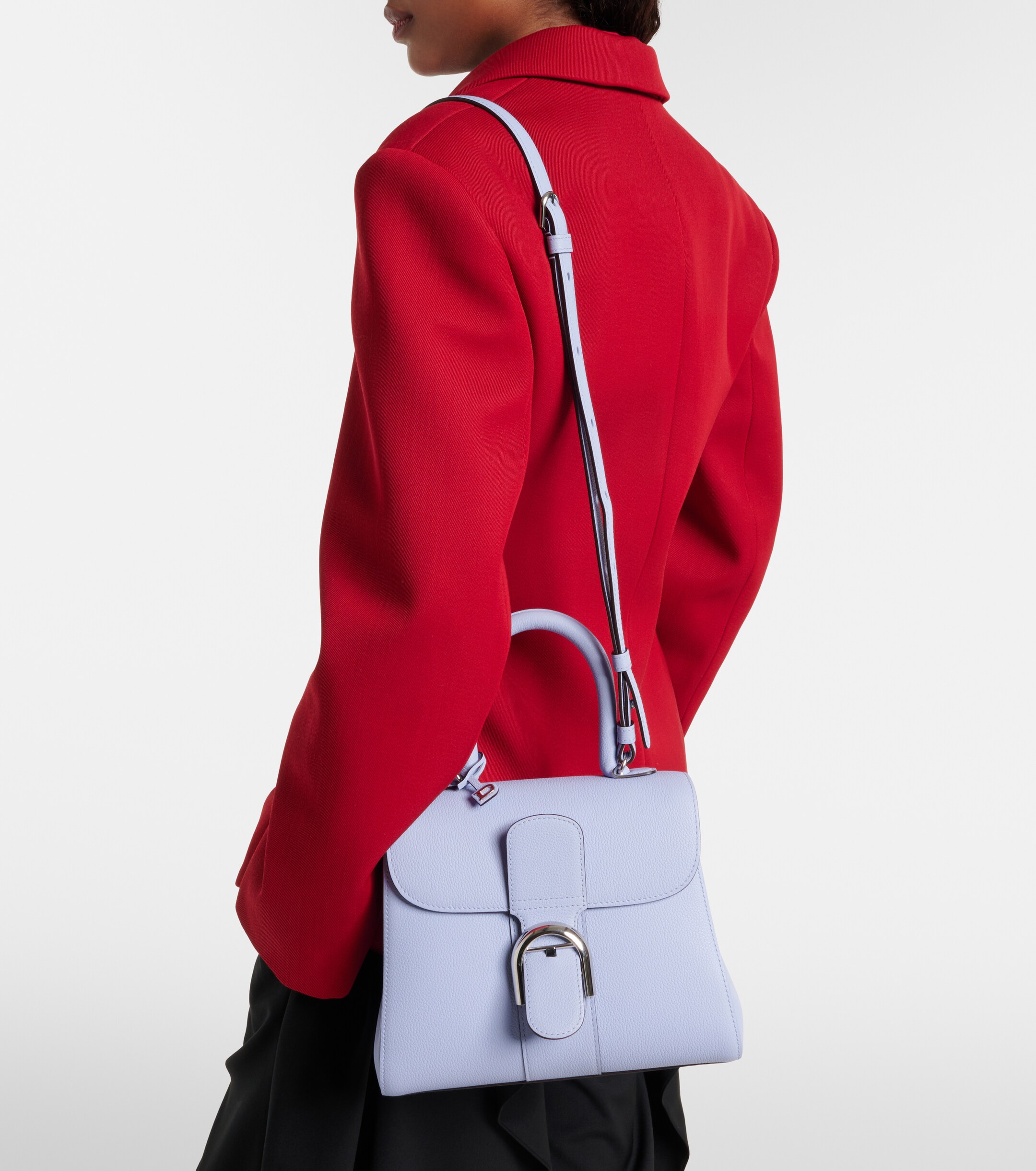Delvaux Brillant Medium leather top-handle bag thumbnail