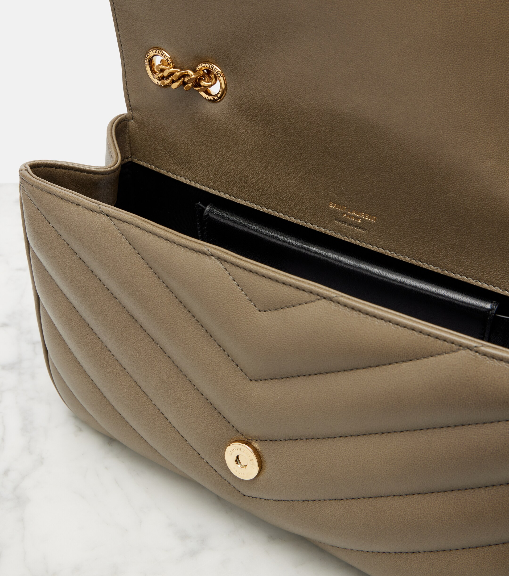 Saint Laurent Loulou Medium leather shoulder bag