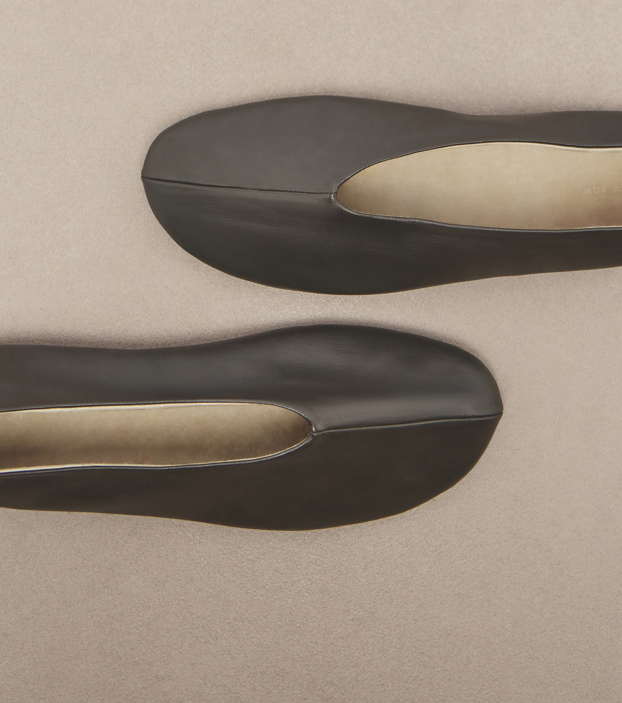 The Row The Row Stella leather ballet flats