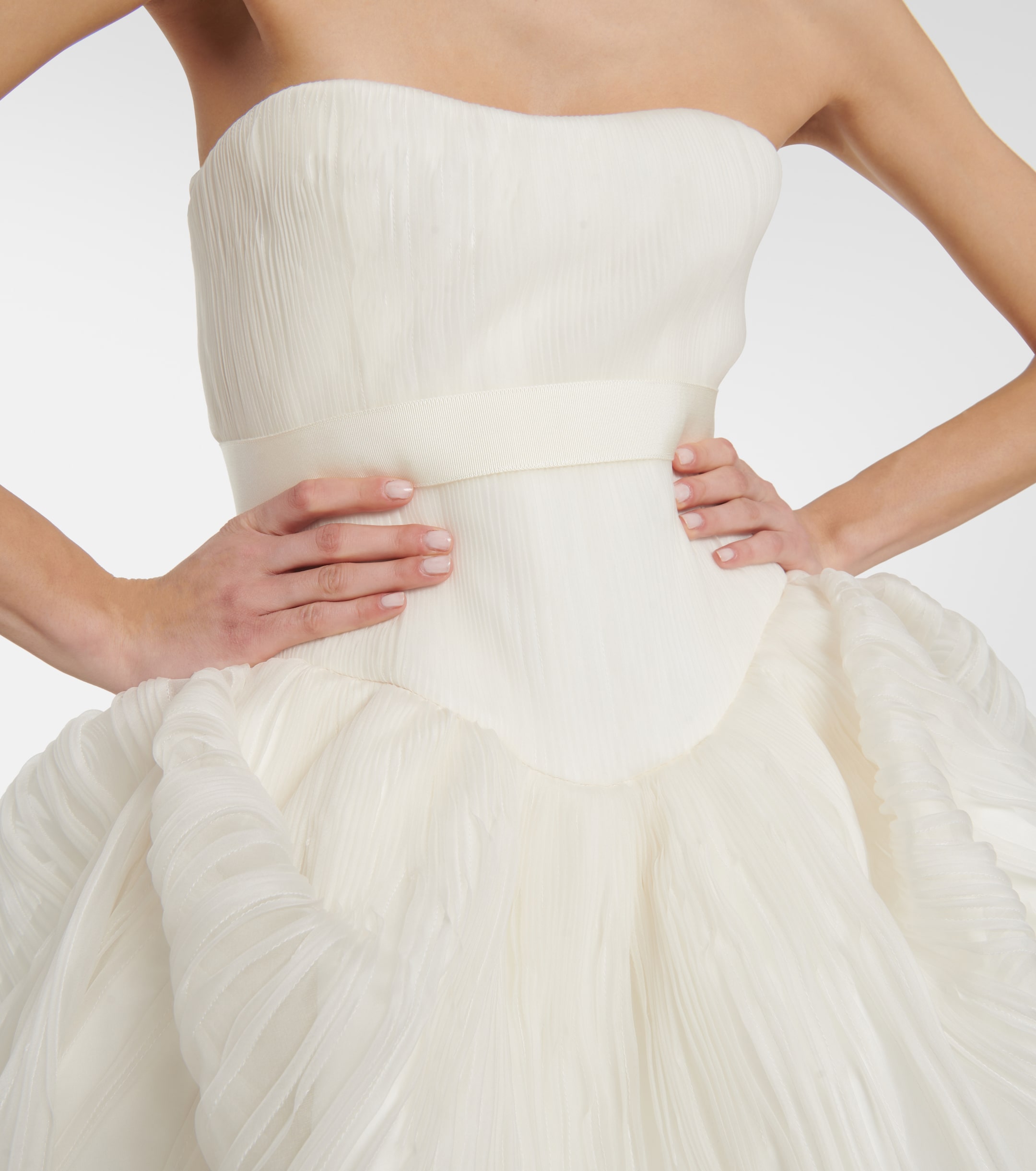 Danielle Frankel Bridal Emory silk organza gown