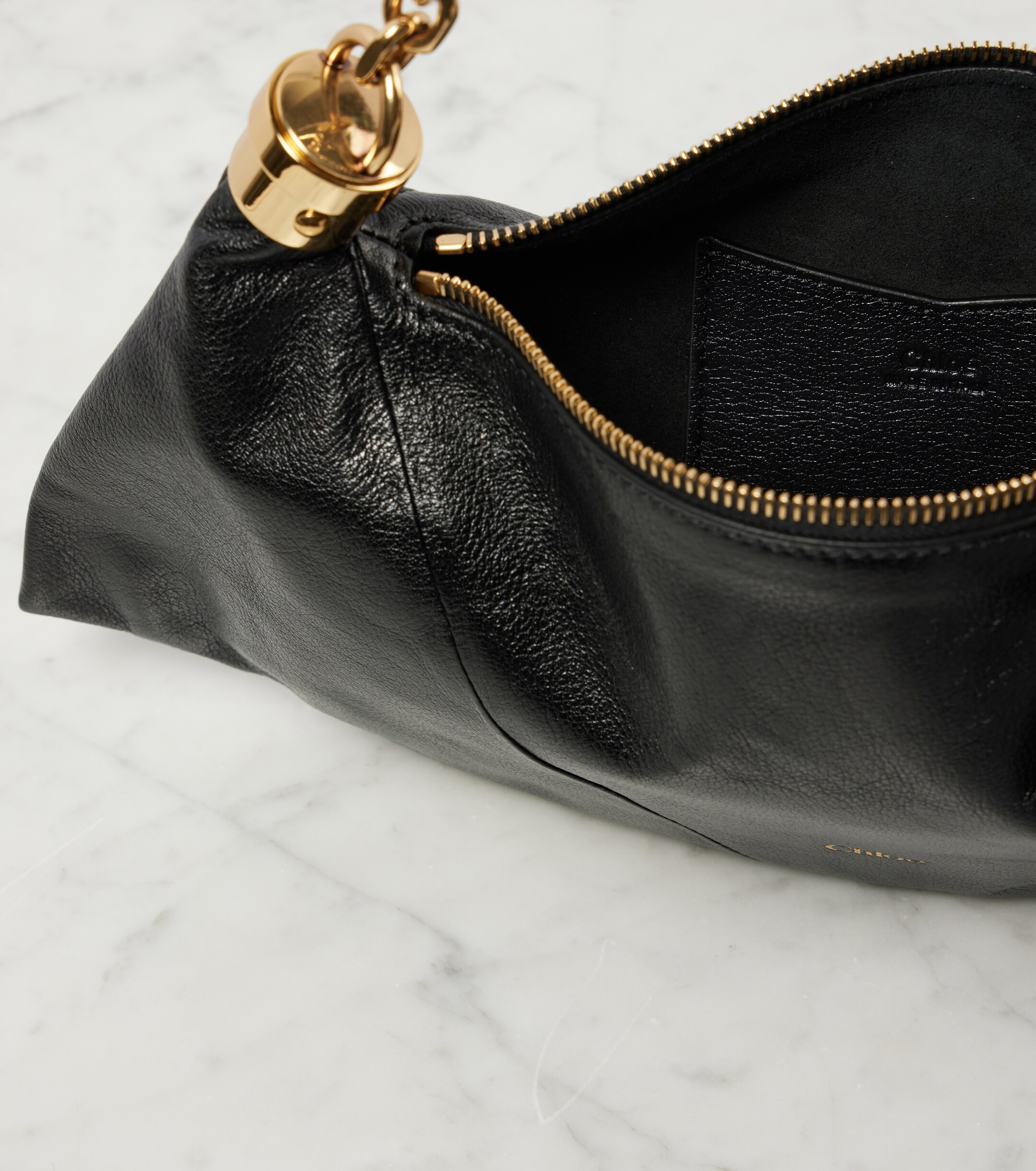 Chloé Foulard Small leather shoulder bag