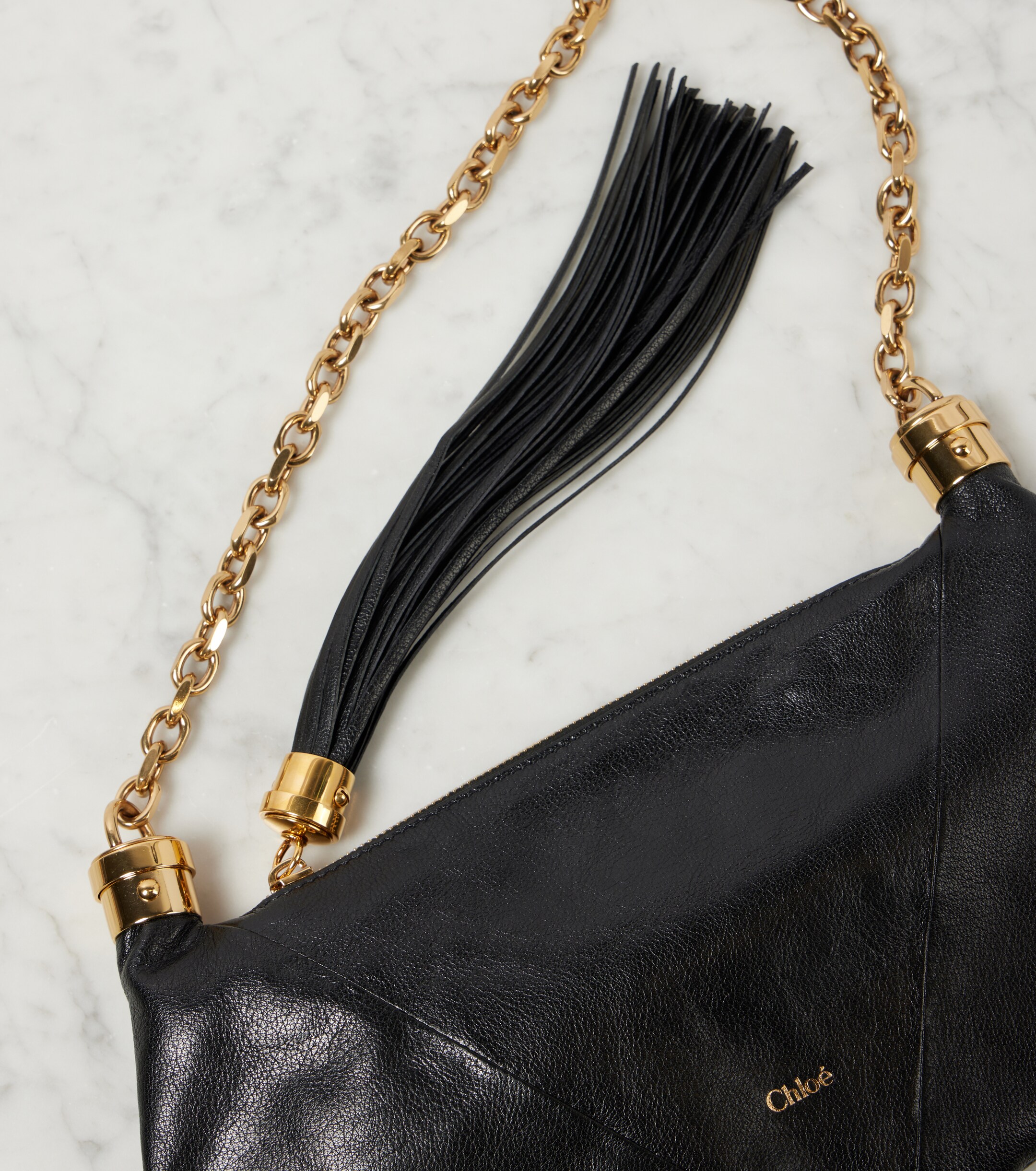Chloé Foulard Small leather shoulder bag