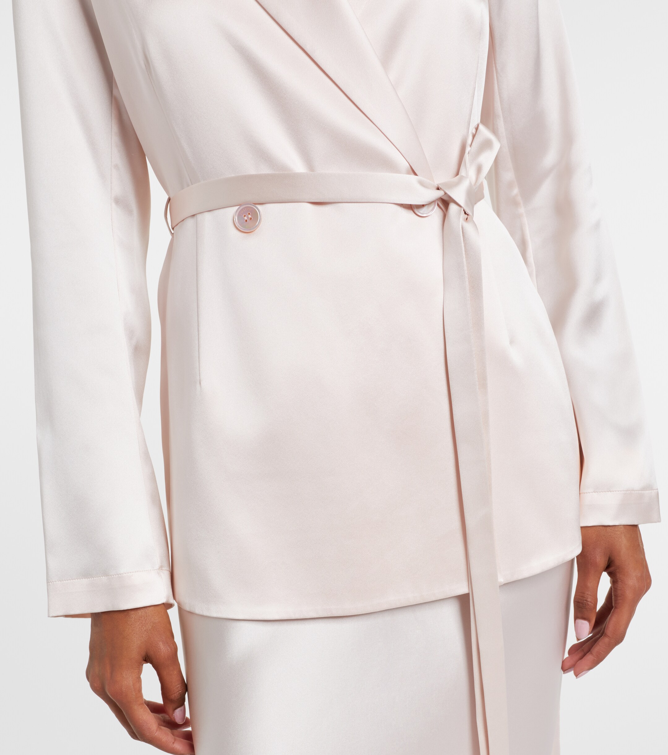 JOSEPH Joseph Joubert silk satin blazer