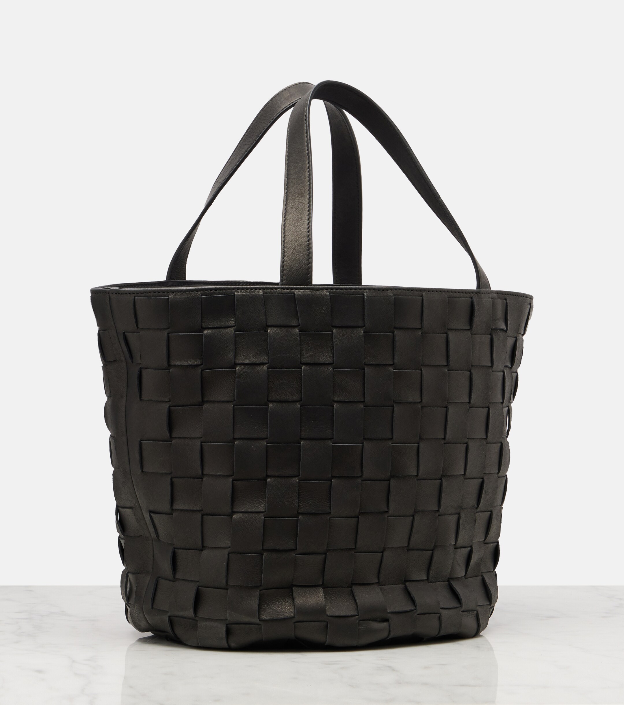 The Row Sisal leather tote bag