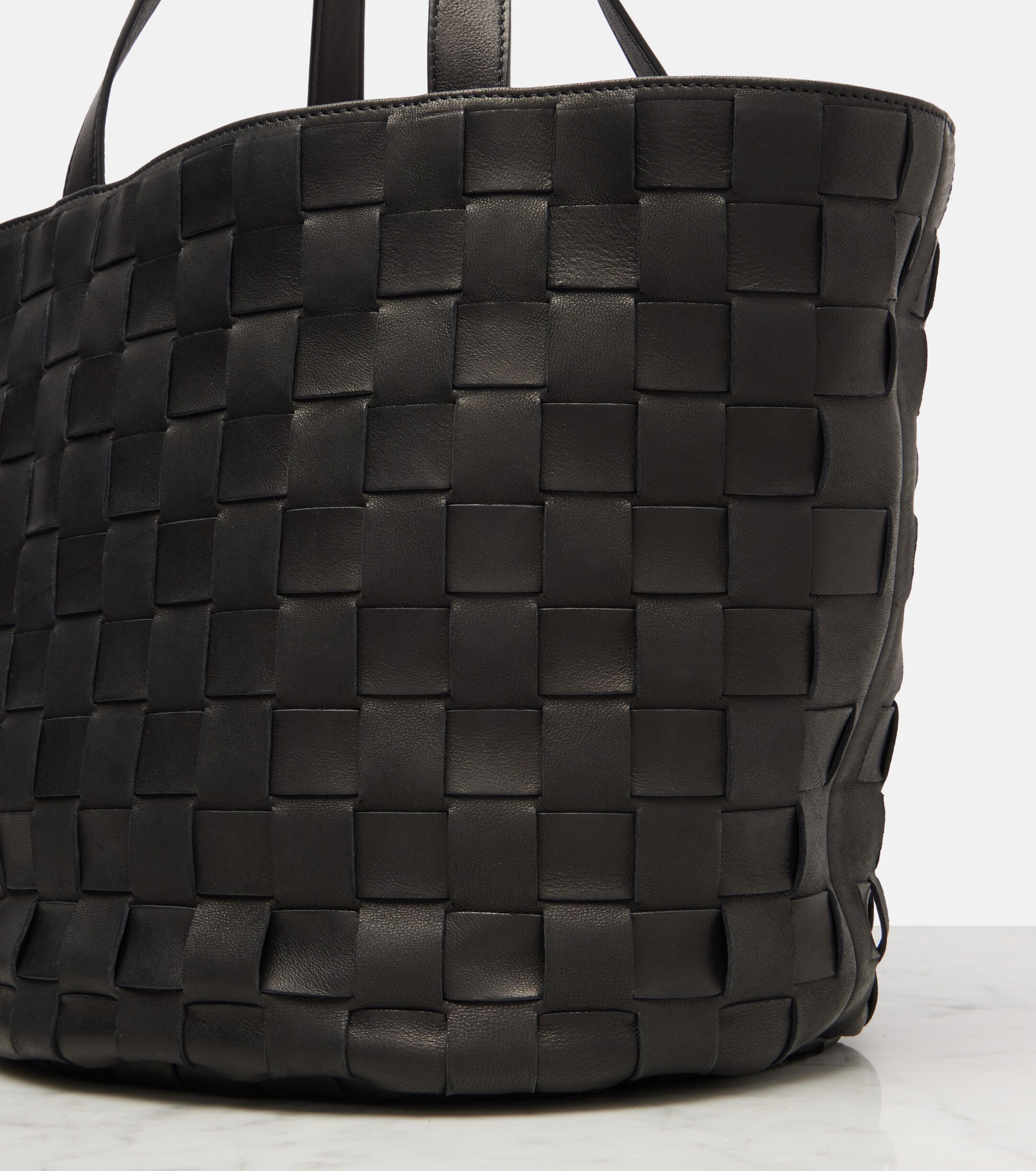 The Row Sisal leather tote bag